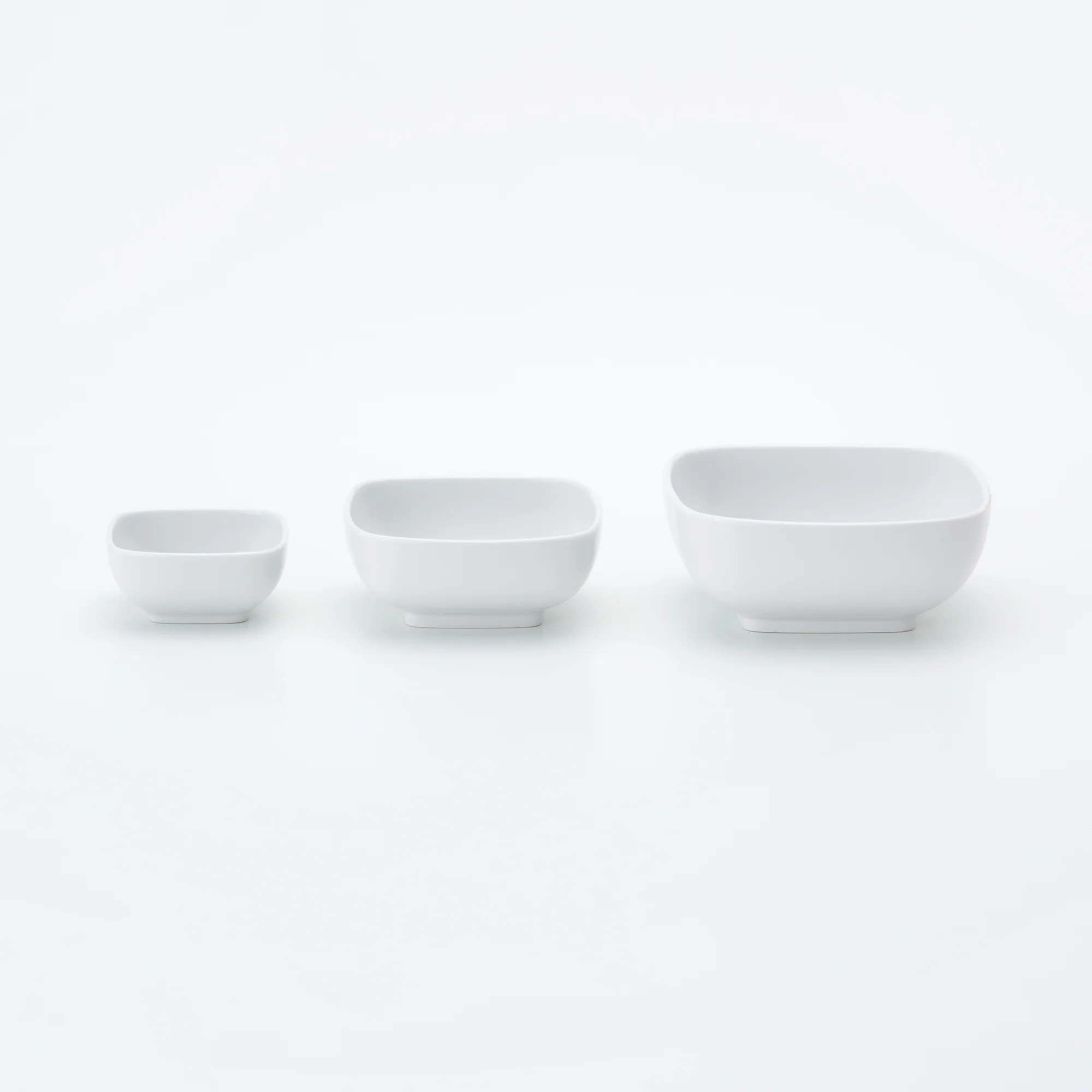 White Porcelain Square Bowl - Image 18