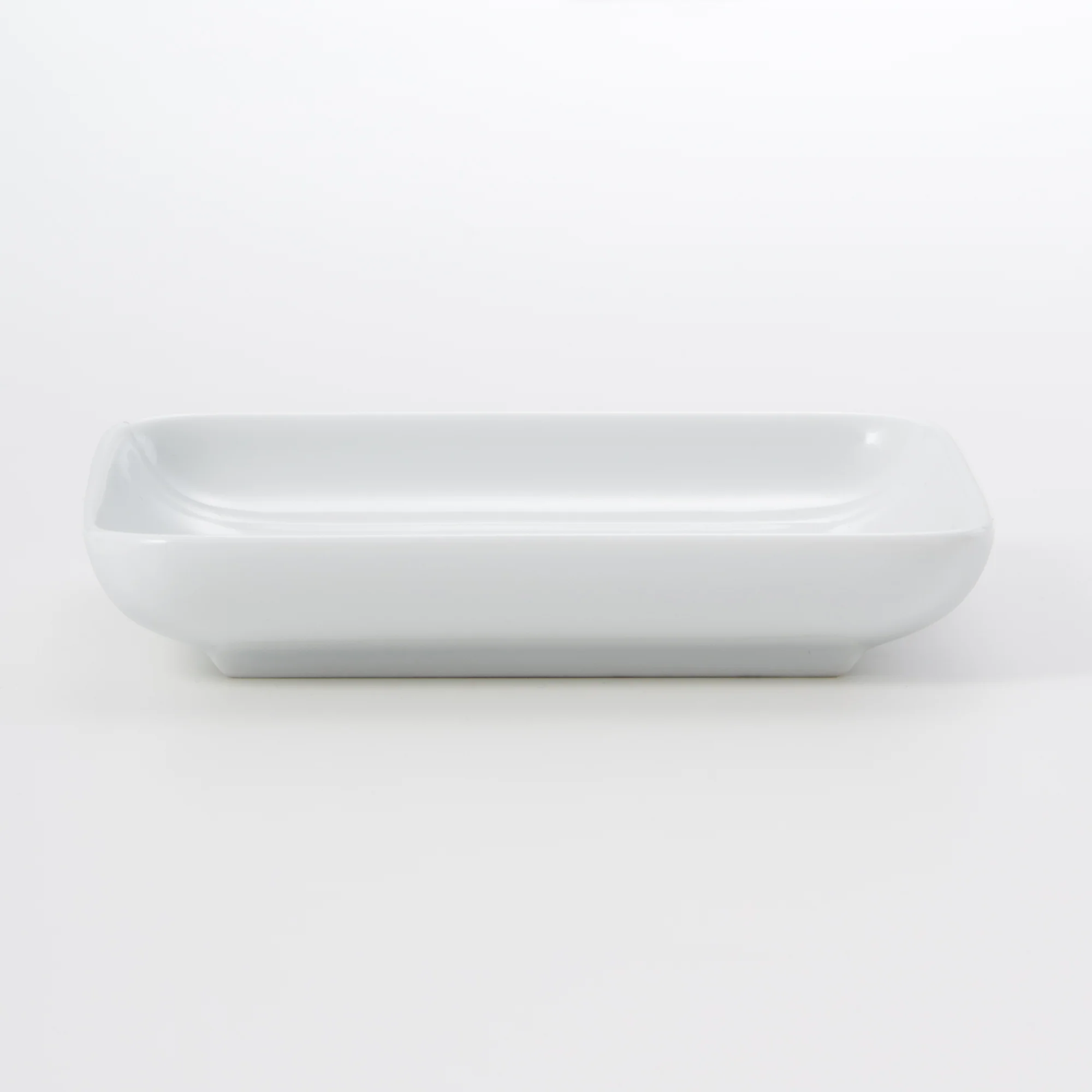 White Porcelain Square Dish - Image 2