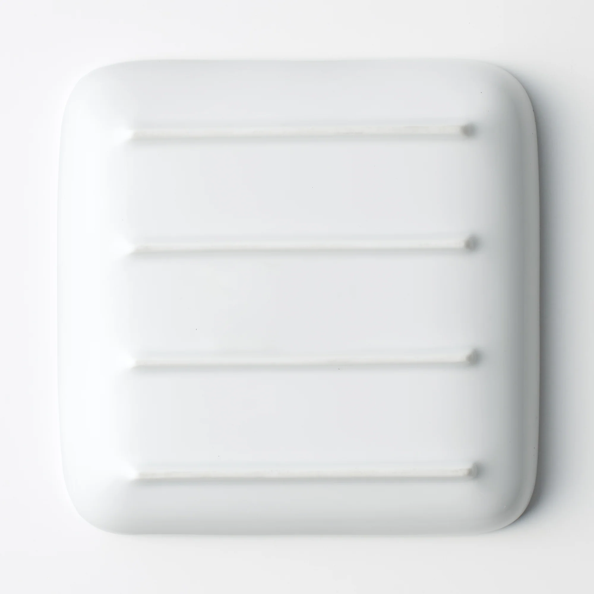White Porcelain Square Dish - Image 4