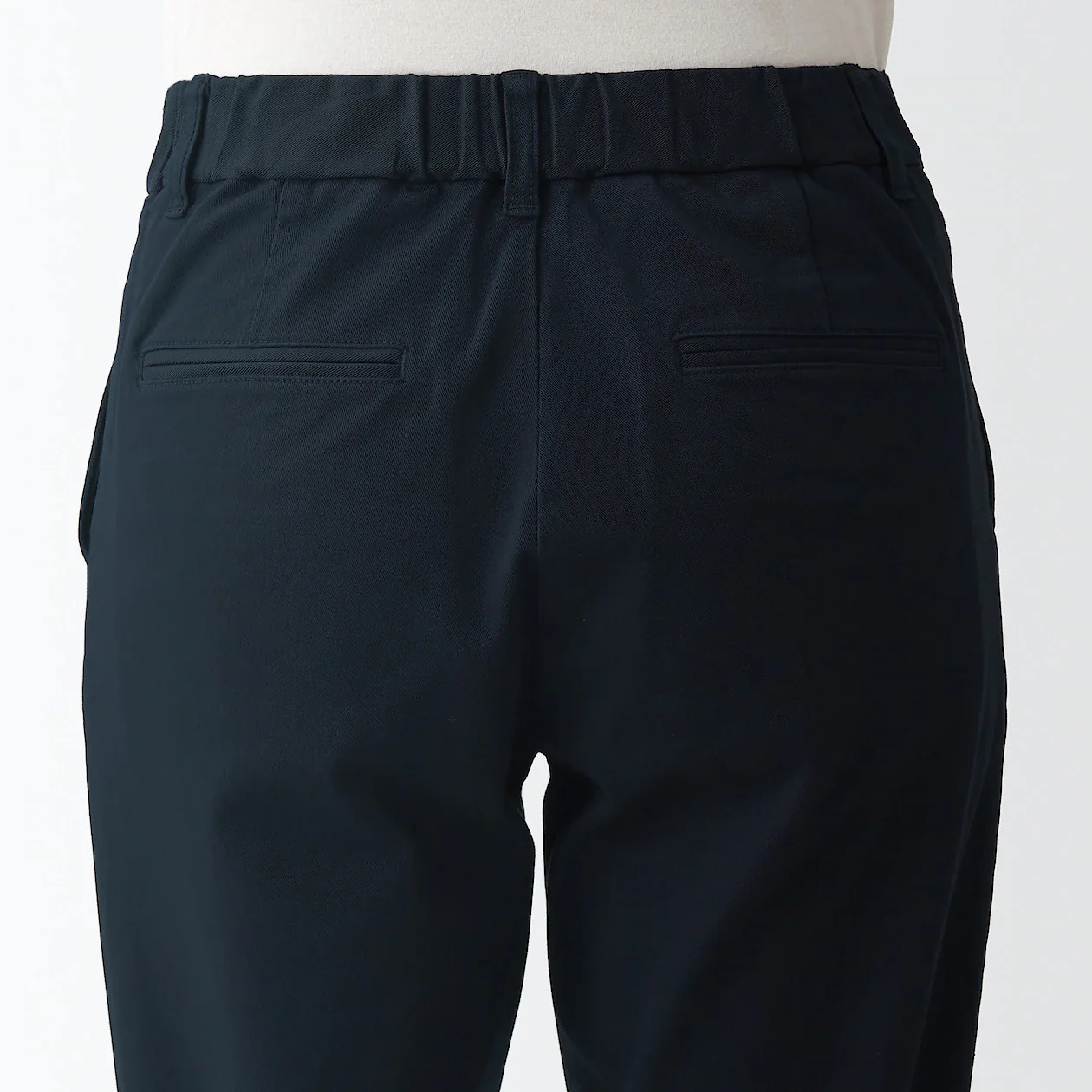 Women's 4-Way Stretch Chino Slim Tapered Pants (L 30inch / 75cm) - Image 39