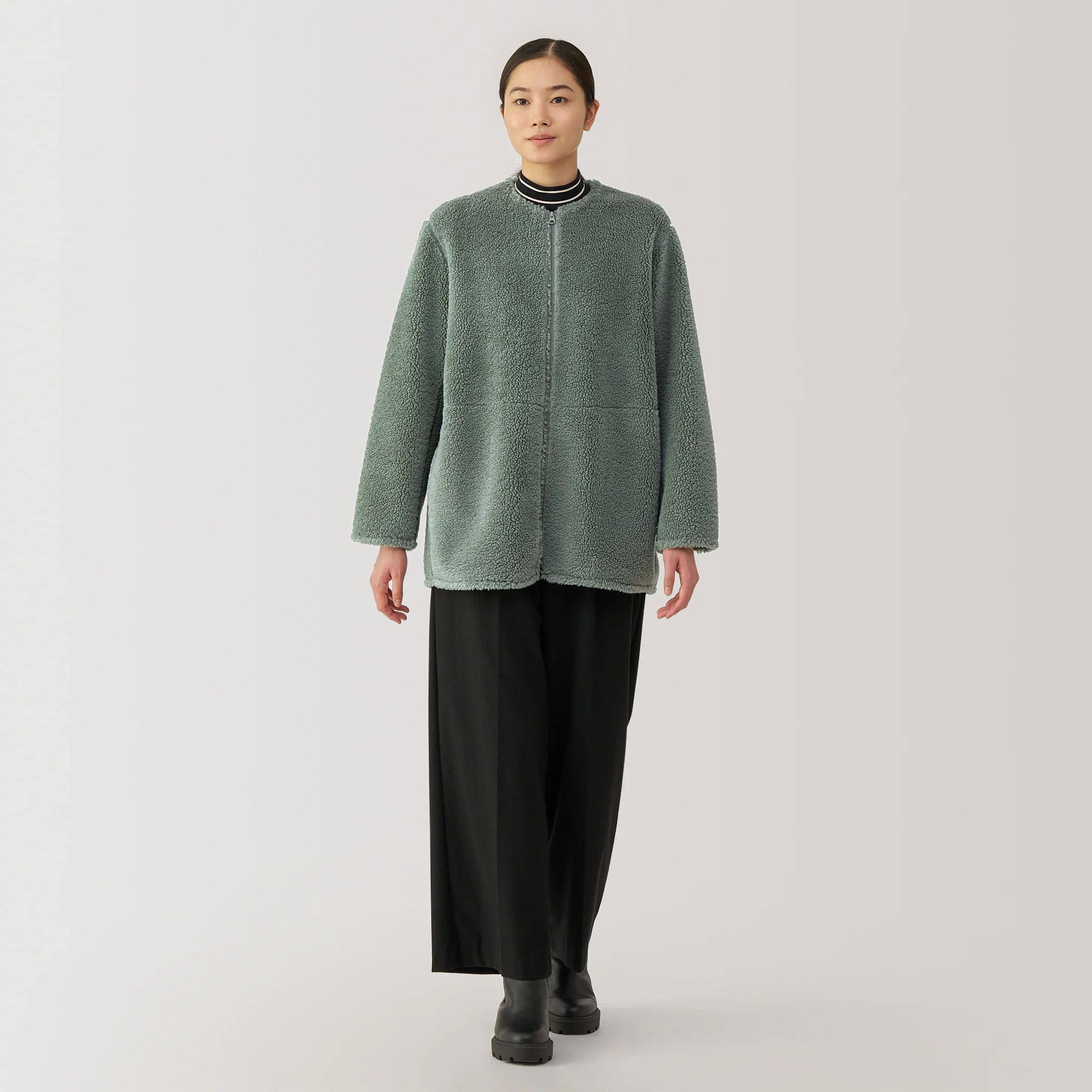 Boa Fleece Coat - Image 11