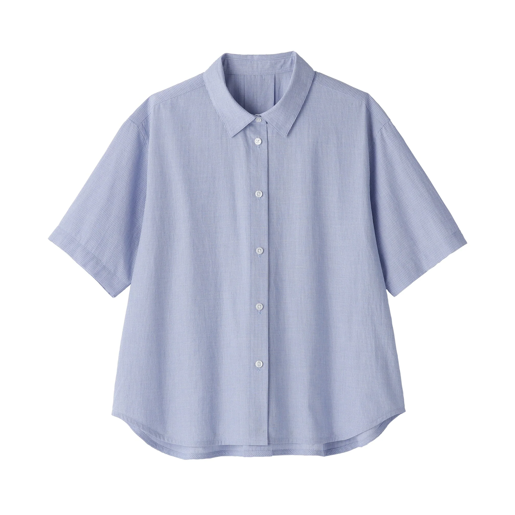 Women's Cool Touch Regular Collar Short Sleeve Shirt - Image 12