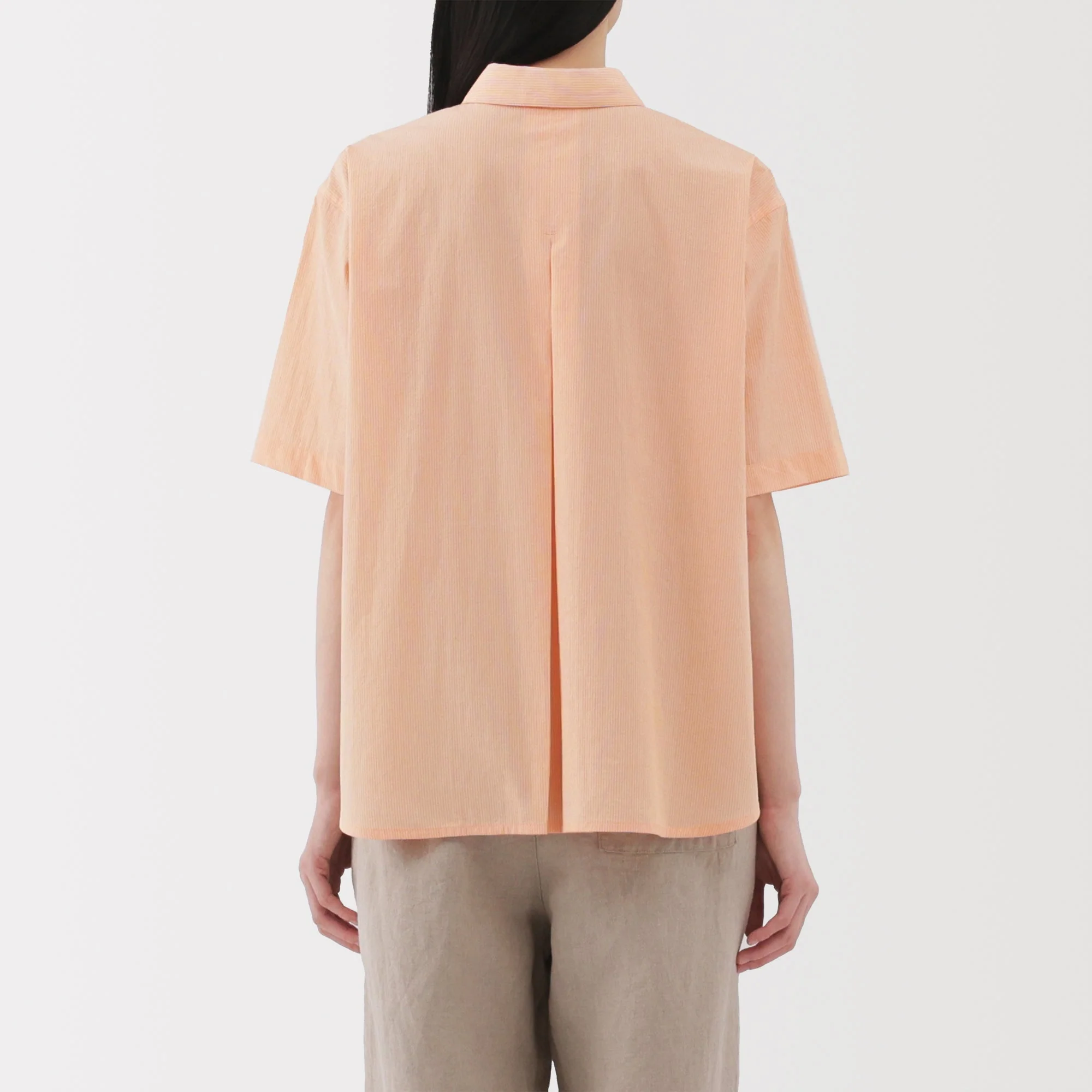 Women's Cool Touch Regular Collar Short Sleeve Shirt - Image 26