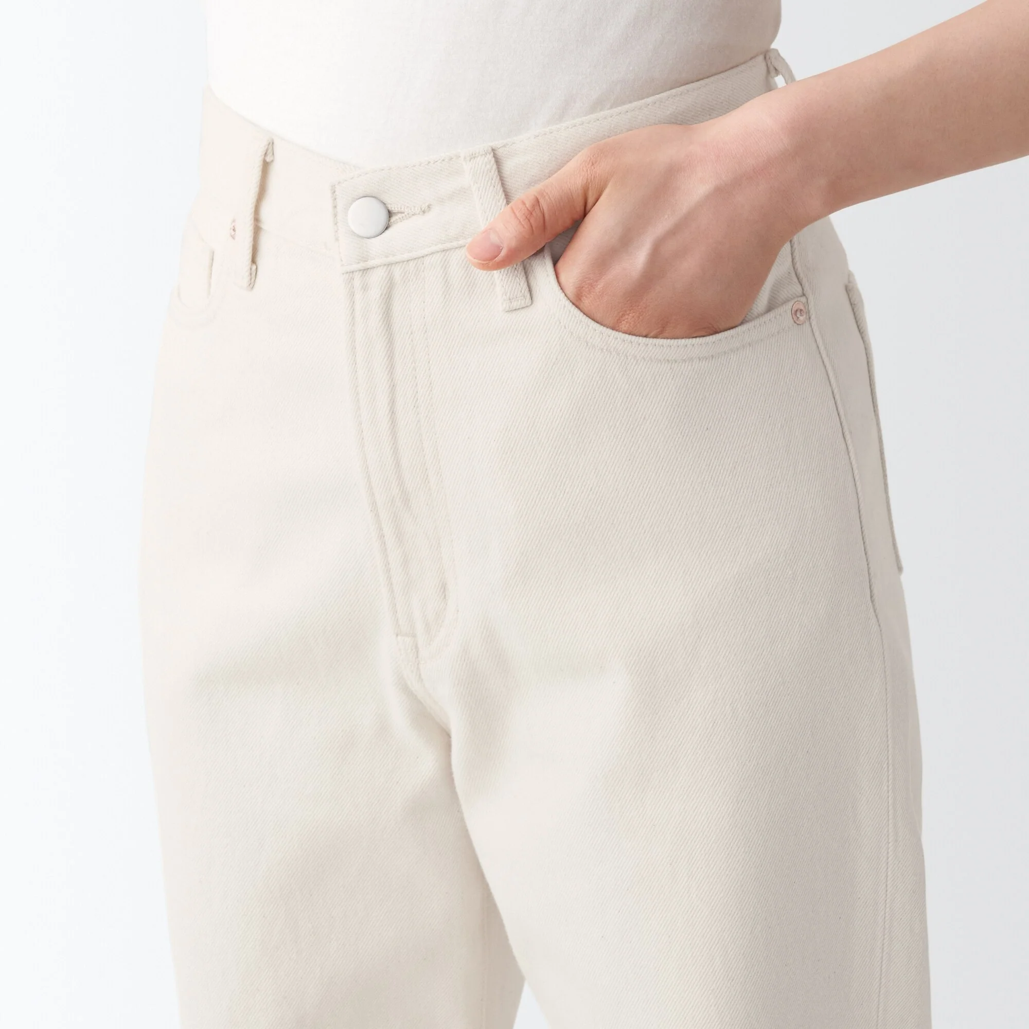 Women's Denim Regular Pants (L 30inch / 77cm) - Image 8