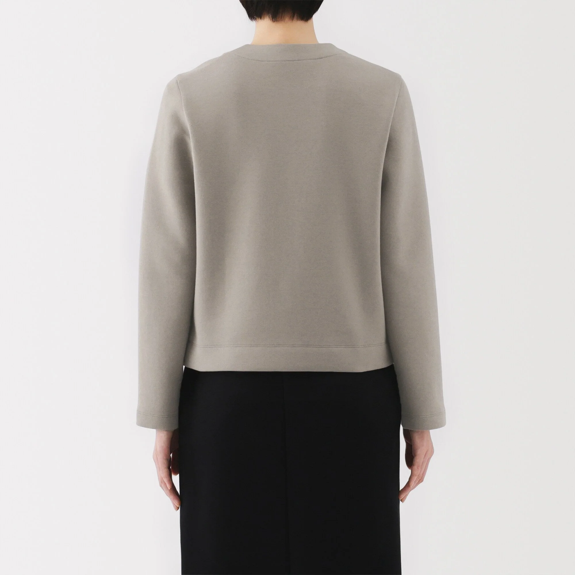 Women's Double Knitted Sweatshirt Cardigan - Image 27
