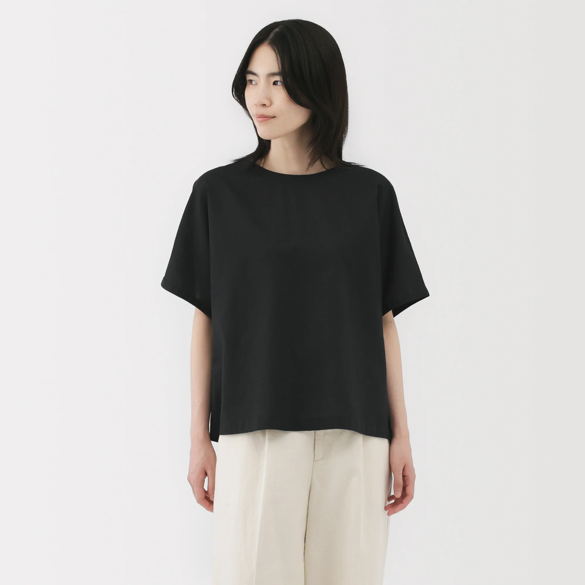 Women's Hemp Cotton Short Sleeve Blouse - Image 3