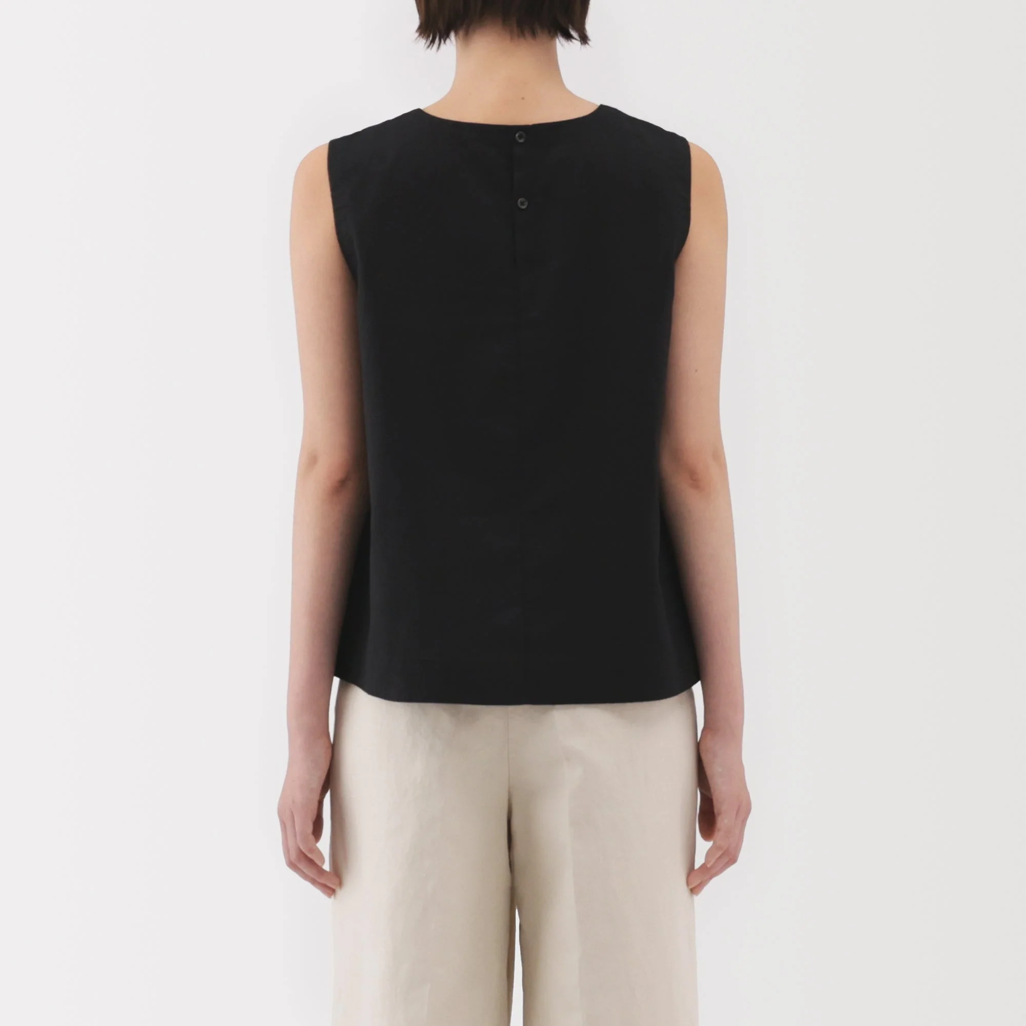 Women's Hemp Cotton Sleeveless Blouse - Image 23
