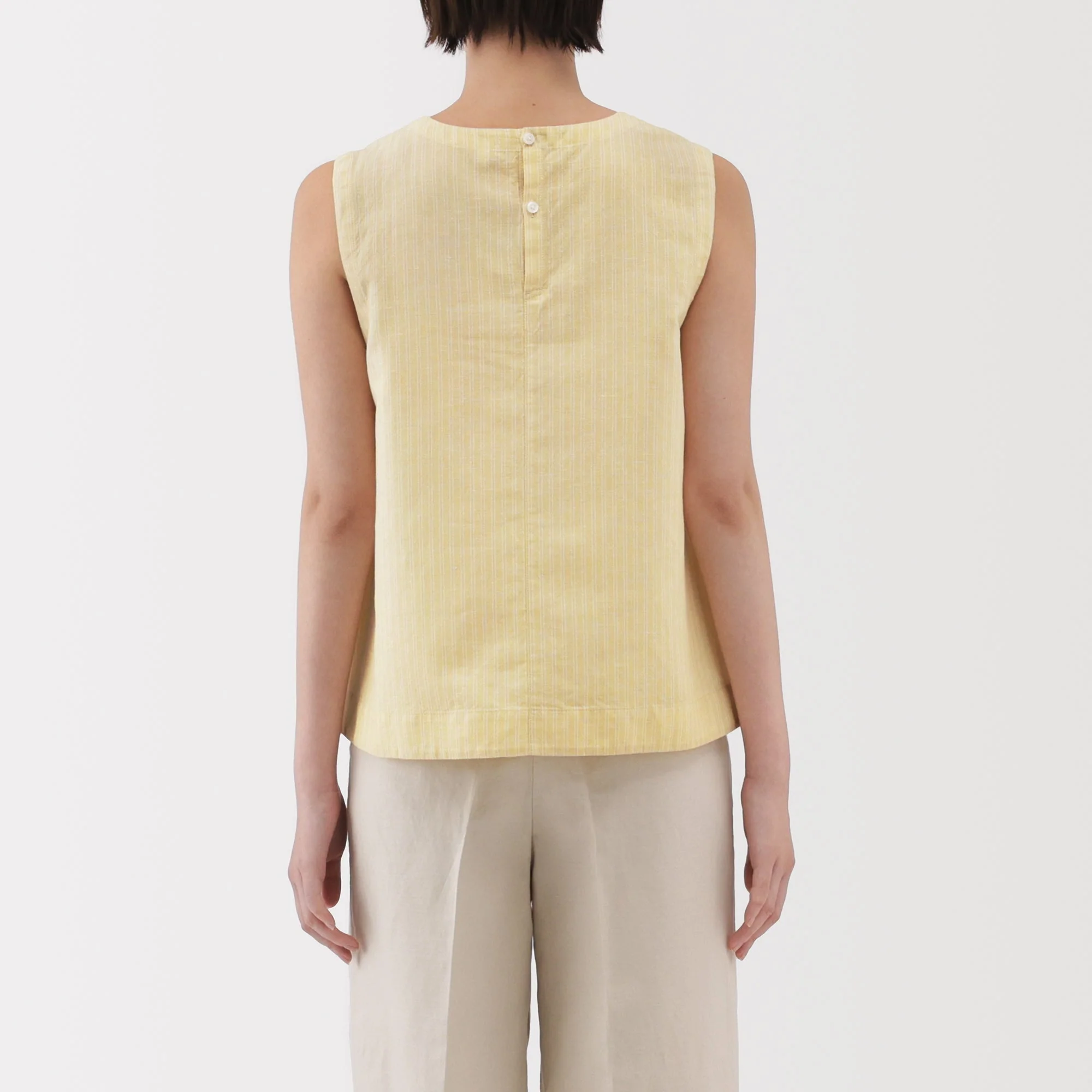 Women's Hemp Cotton Sleeveless Blouse - Image 31