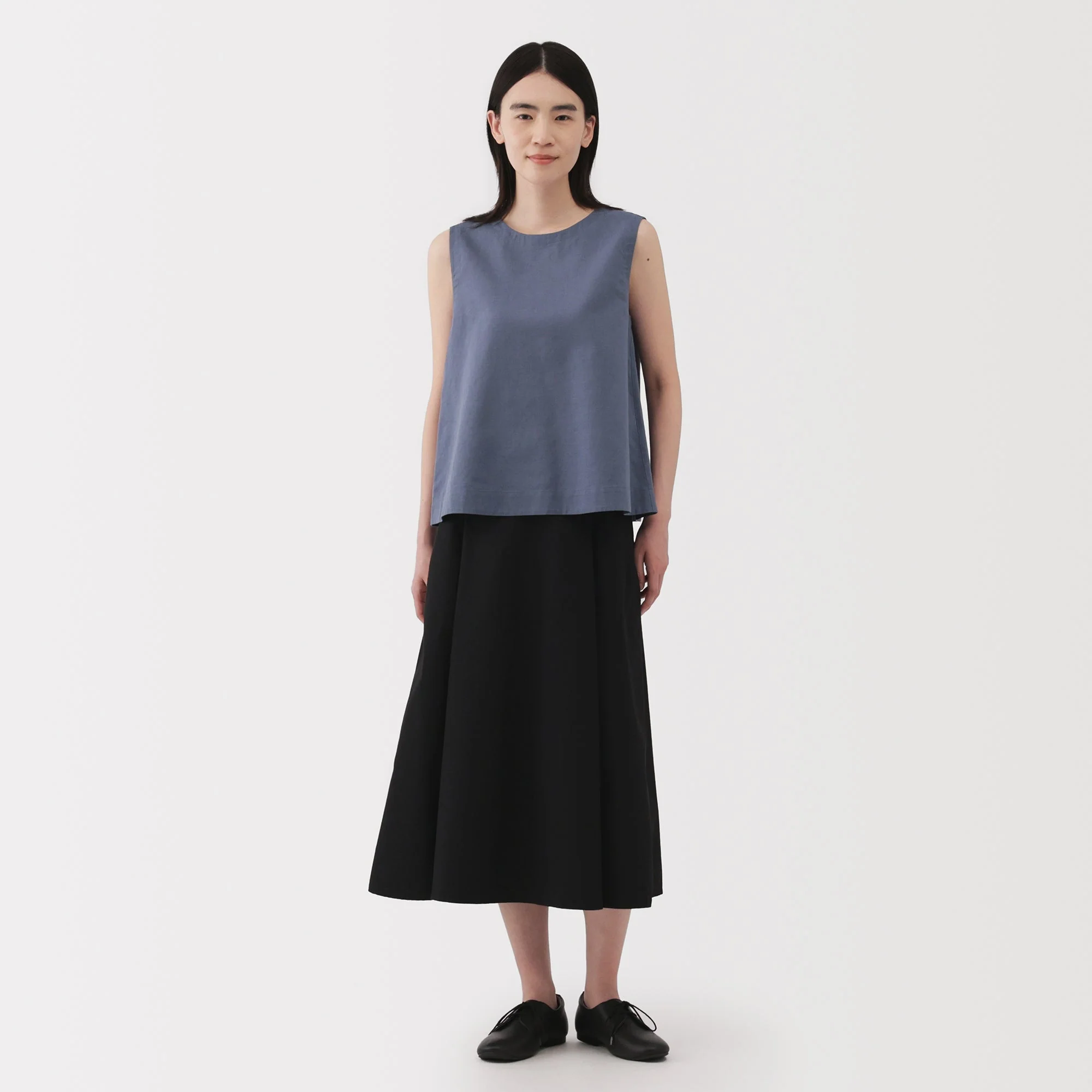 Women's Hemp Cotton Sleeveless Blouse - Image 4