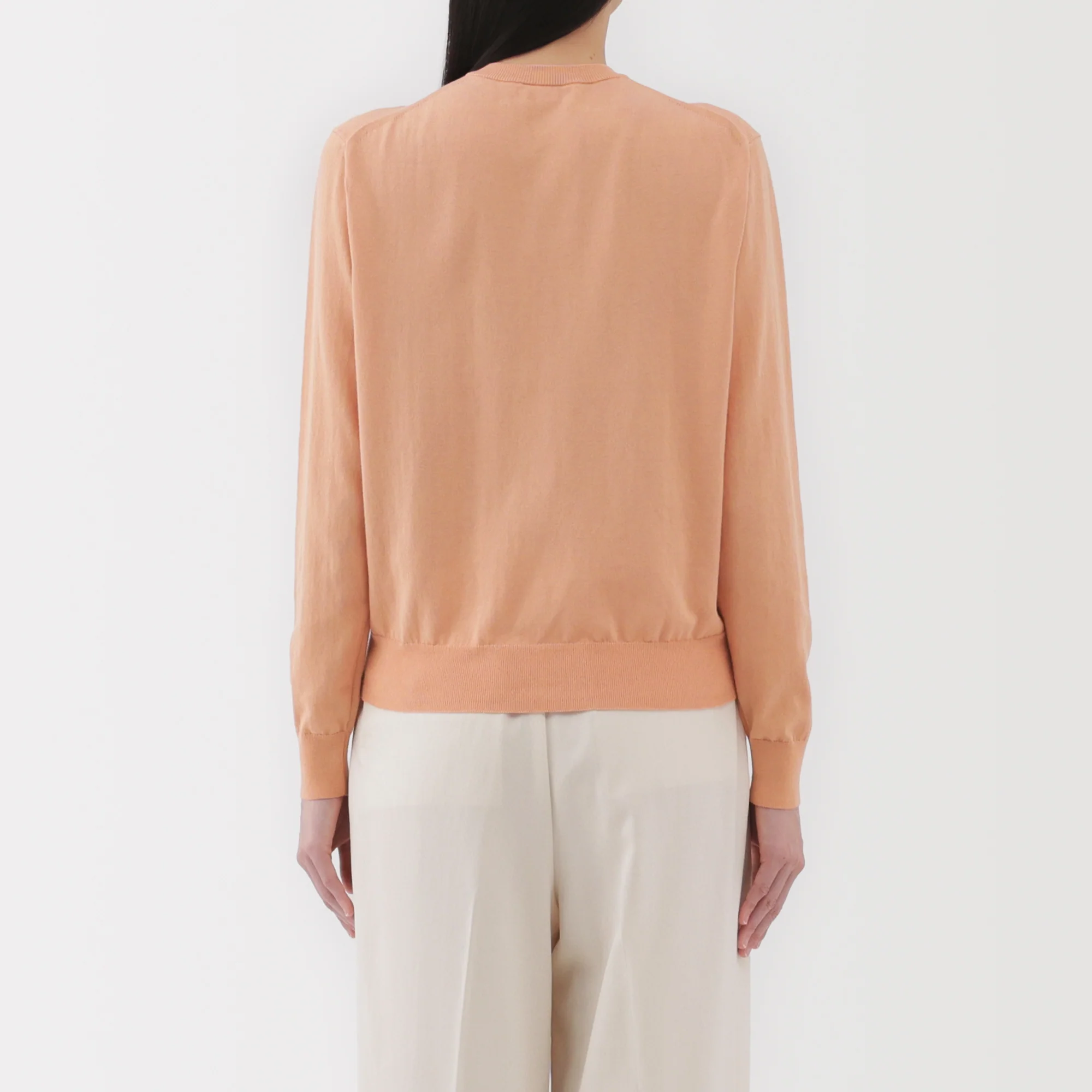Women's High Twist Crewneck Cardigan - Image 38