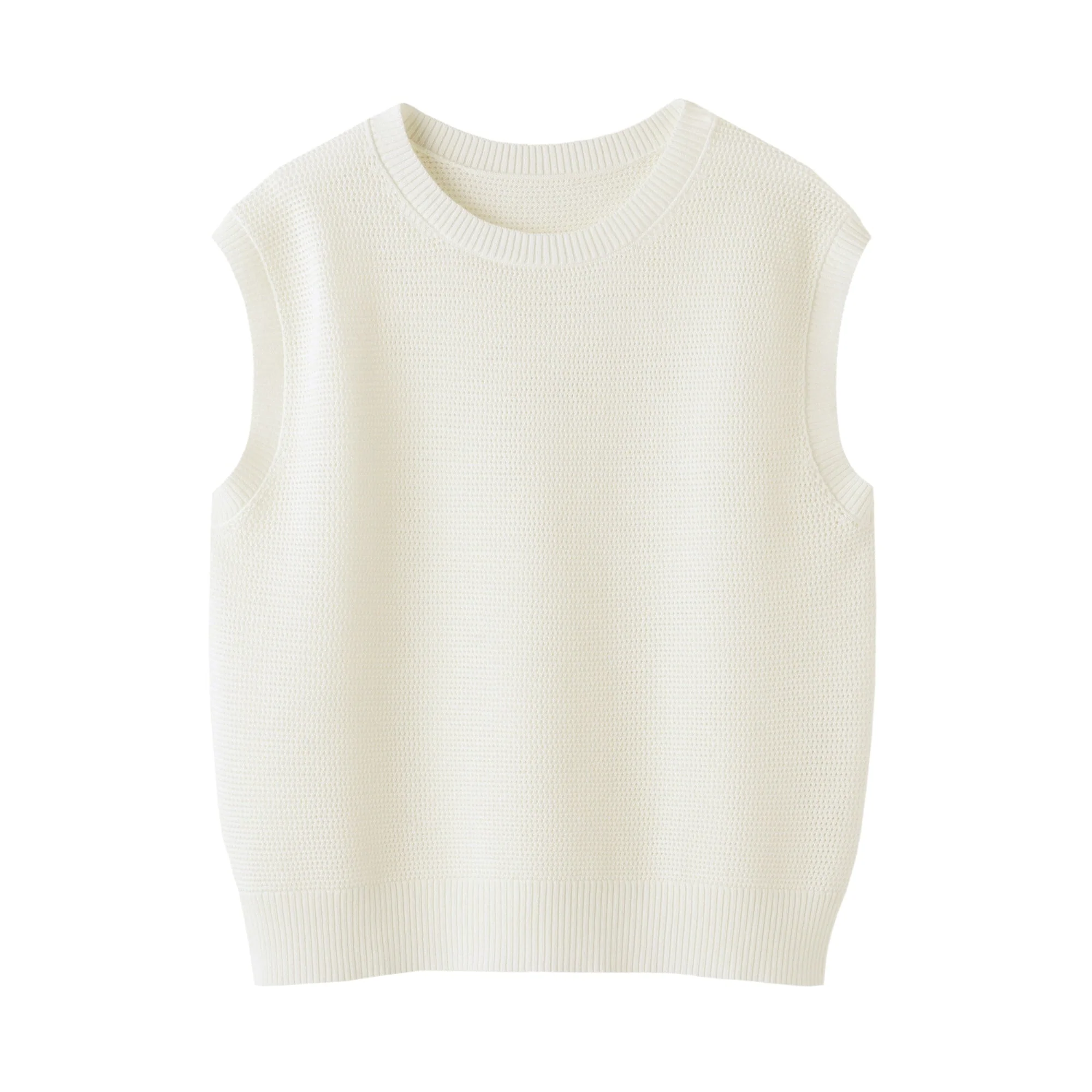 Women's High Twisted Yarn Mesh French Sleeve Sweater - Image 16