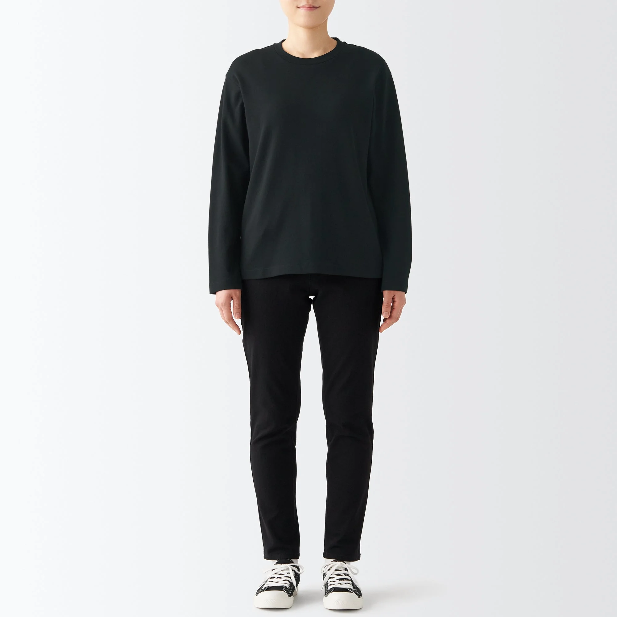 Women's Interlock Crew Neck Long Sleeve T-Shirt - Image 52