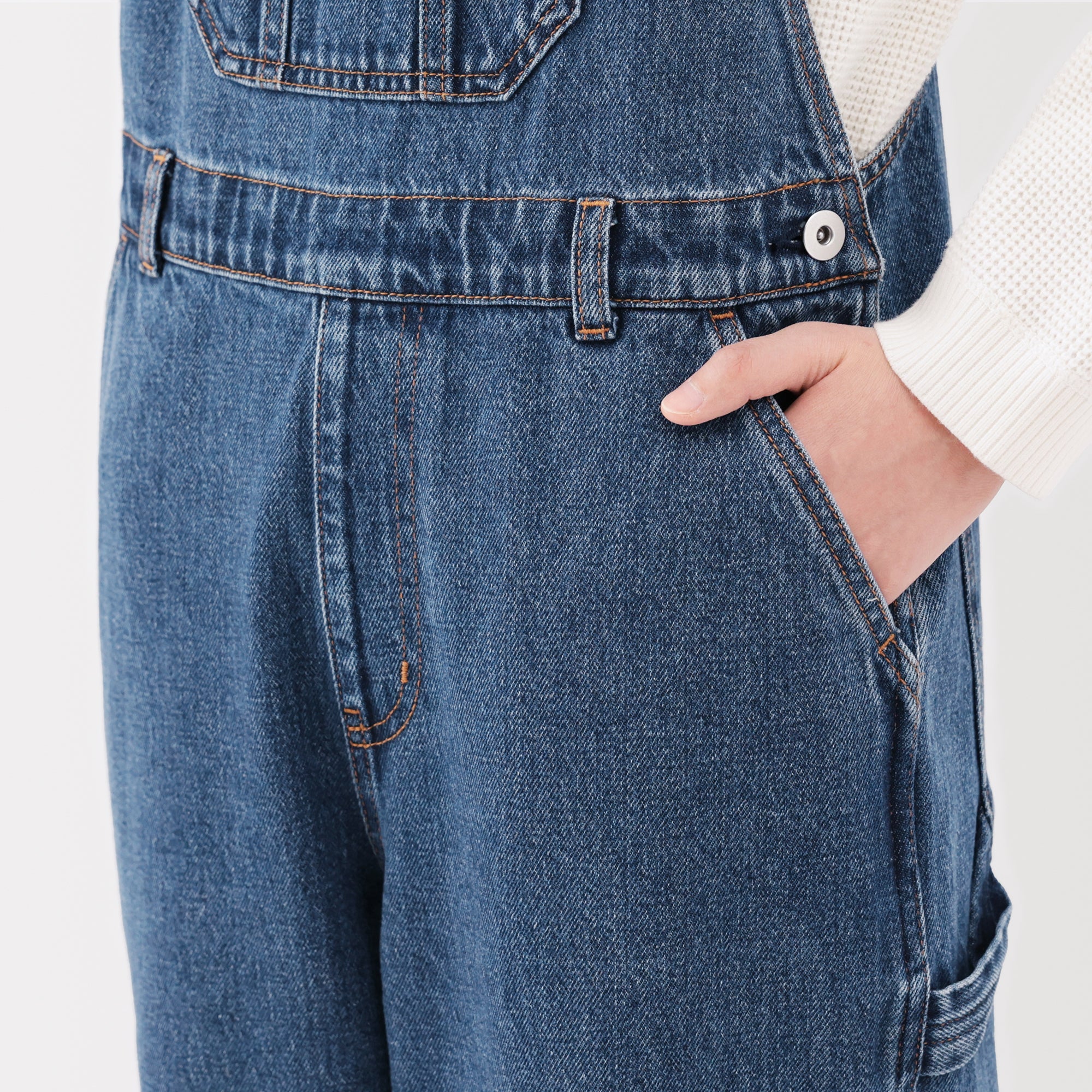 Kapok Blend Denim Overalls - Image 19