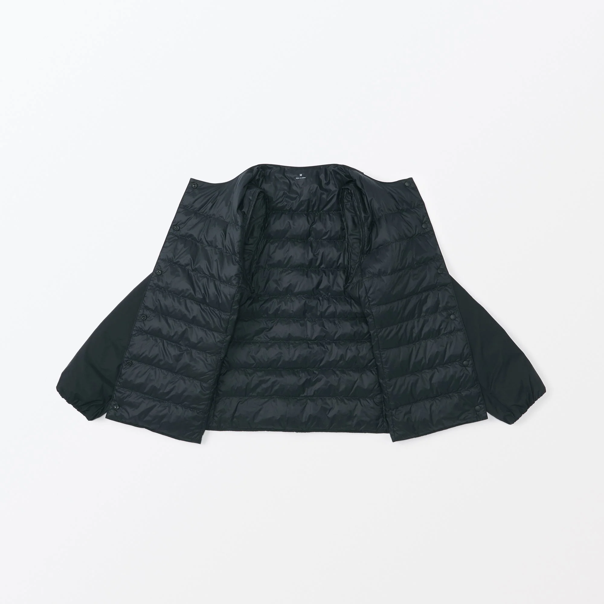 Women's Lightweight Down Collarless Jacket - Image 22