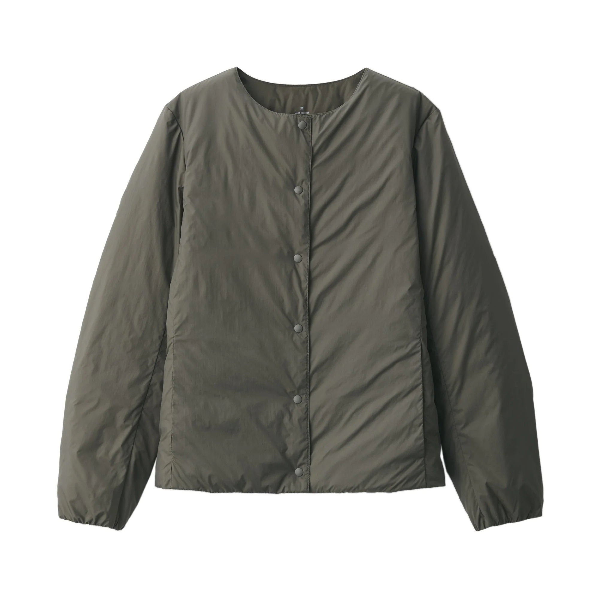Women's Lightweight Down Collarless Jacket - Image 35