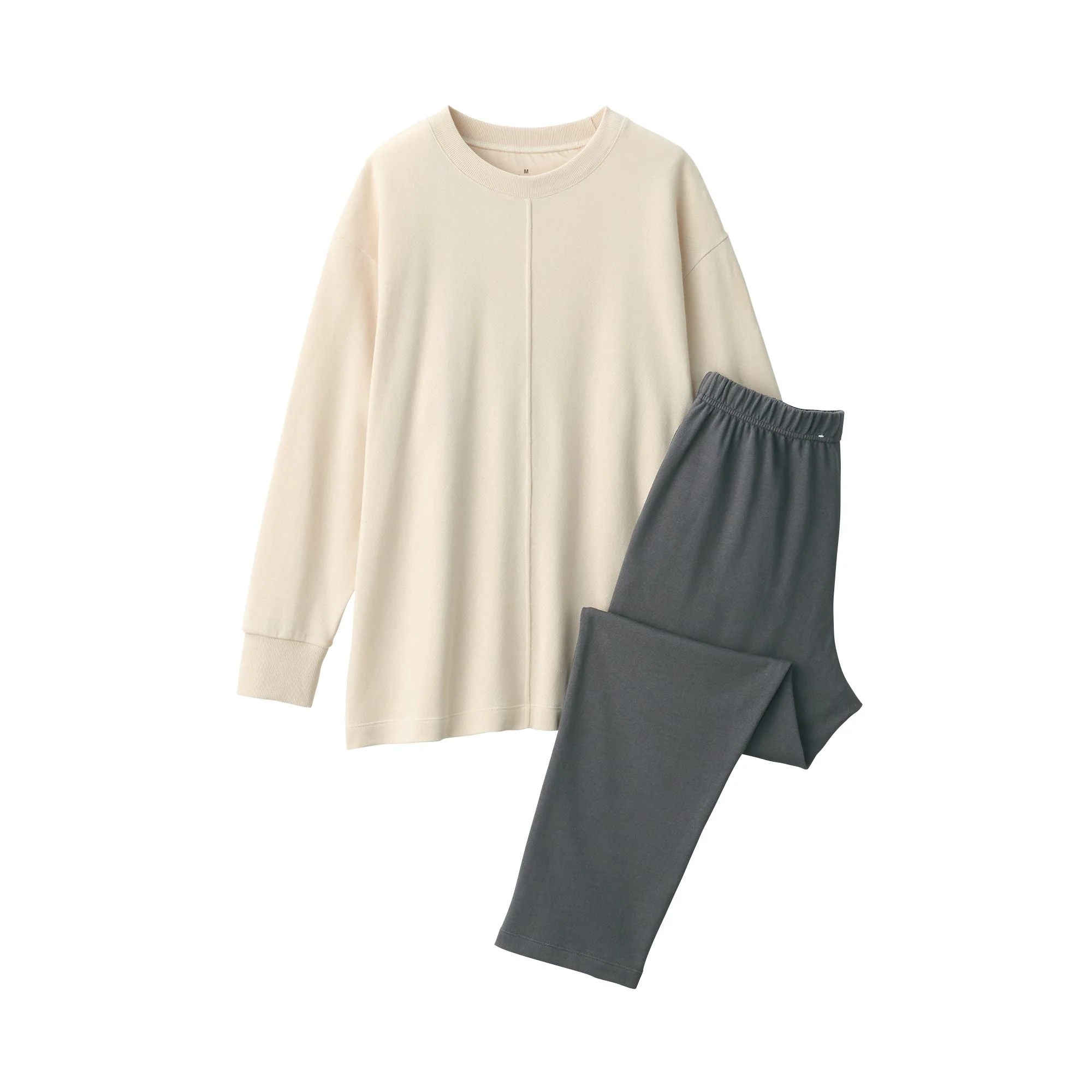 Loose-Twist Sweatshirt Loungewear Set - Image 2