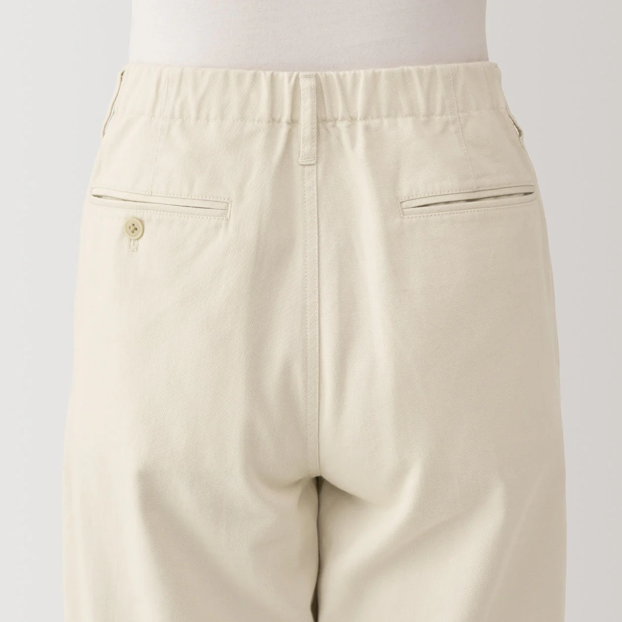Women's Slub Yarn Chino Darted Wide Pants - Image 26