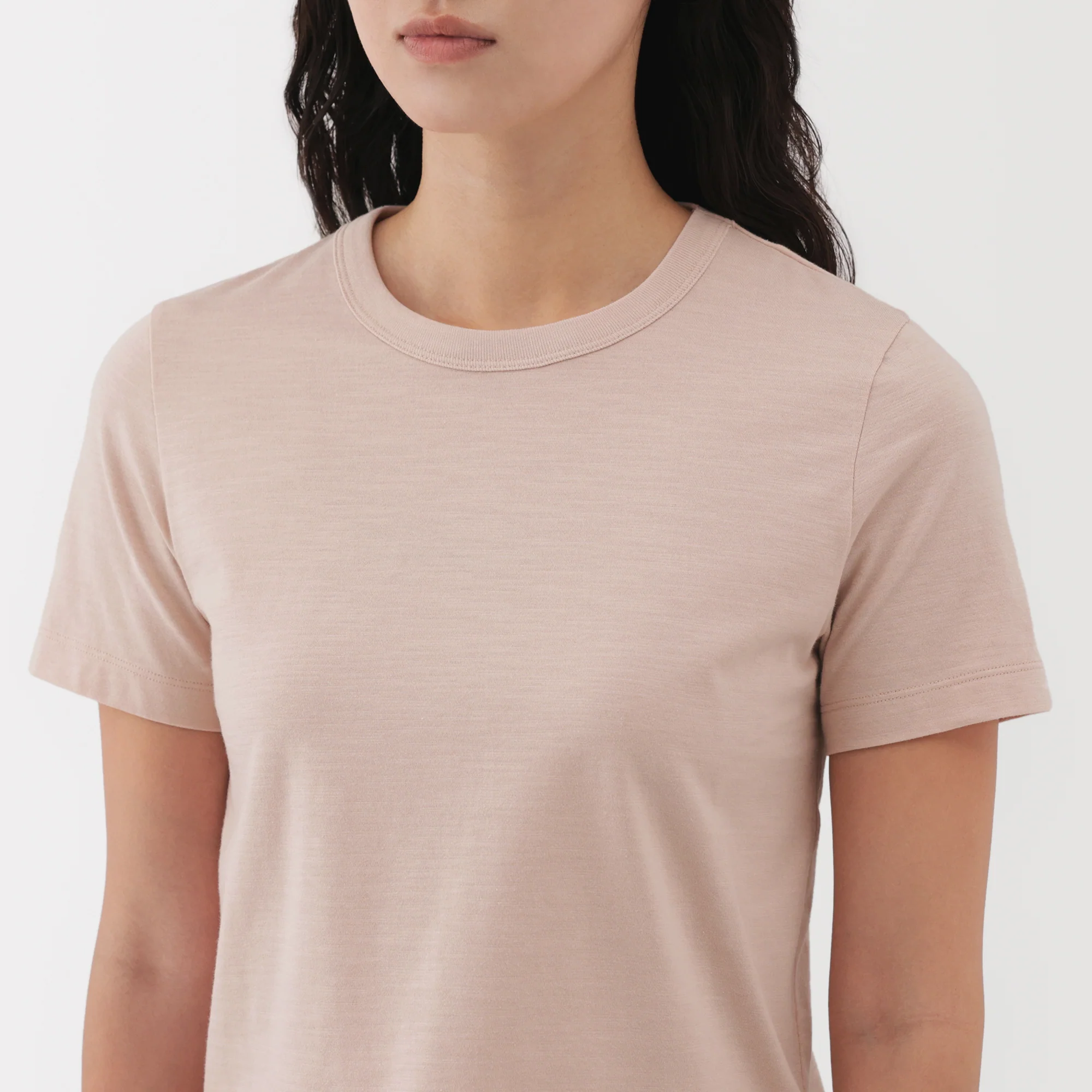 Women's Slub Yarn Crop T-Shirt - Image 21