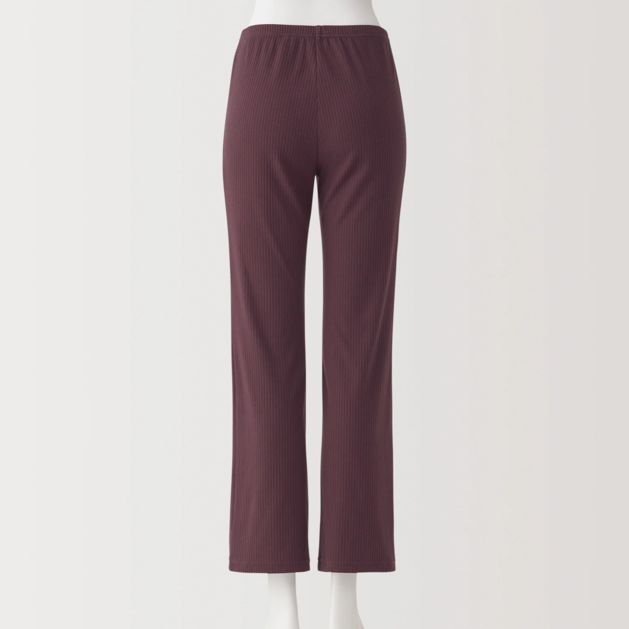 Women's Stretch Rib Straight Leggings - Image 5