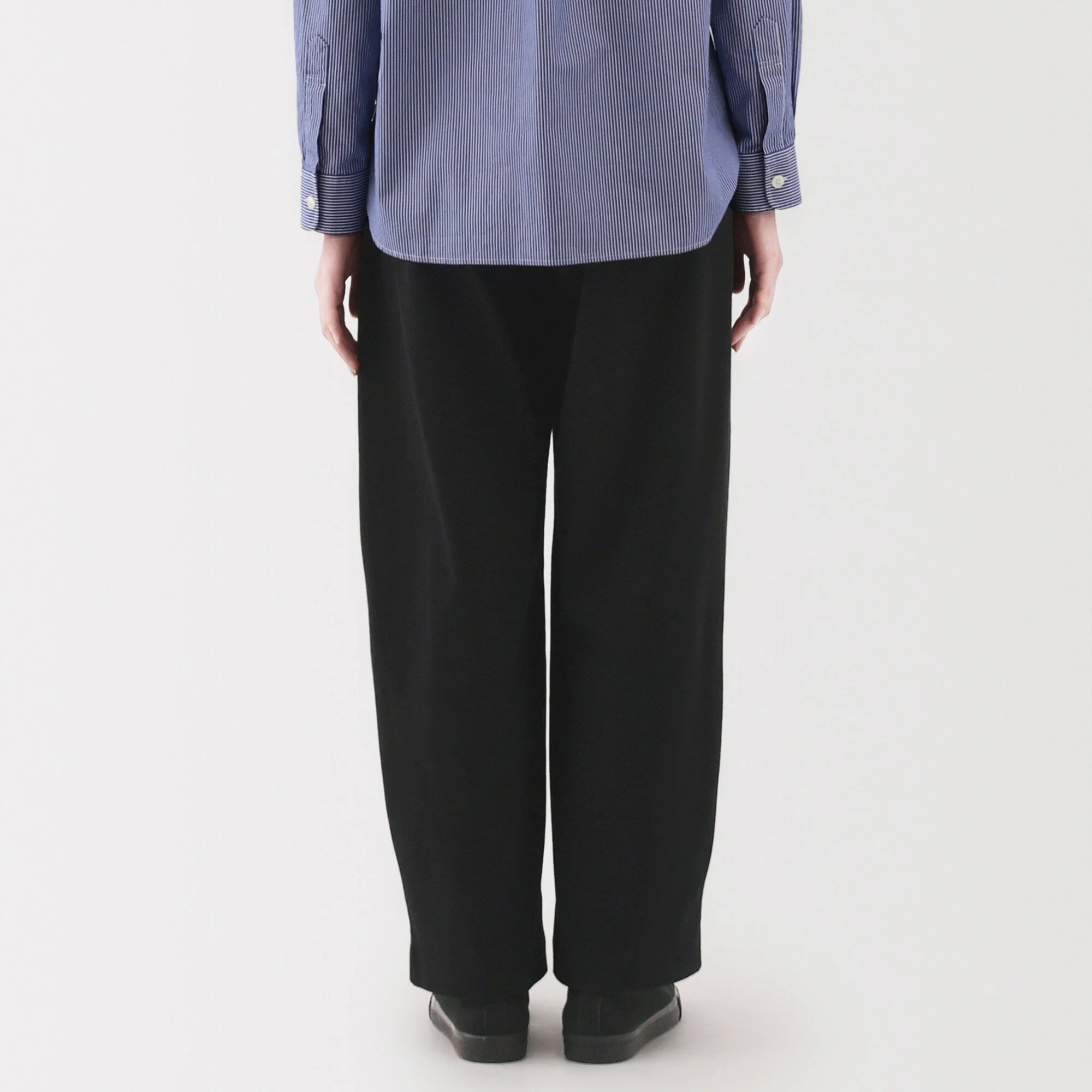 Women's Stretchy Jersey Easy Tapered Pants - Image 16