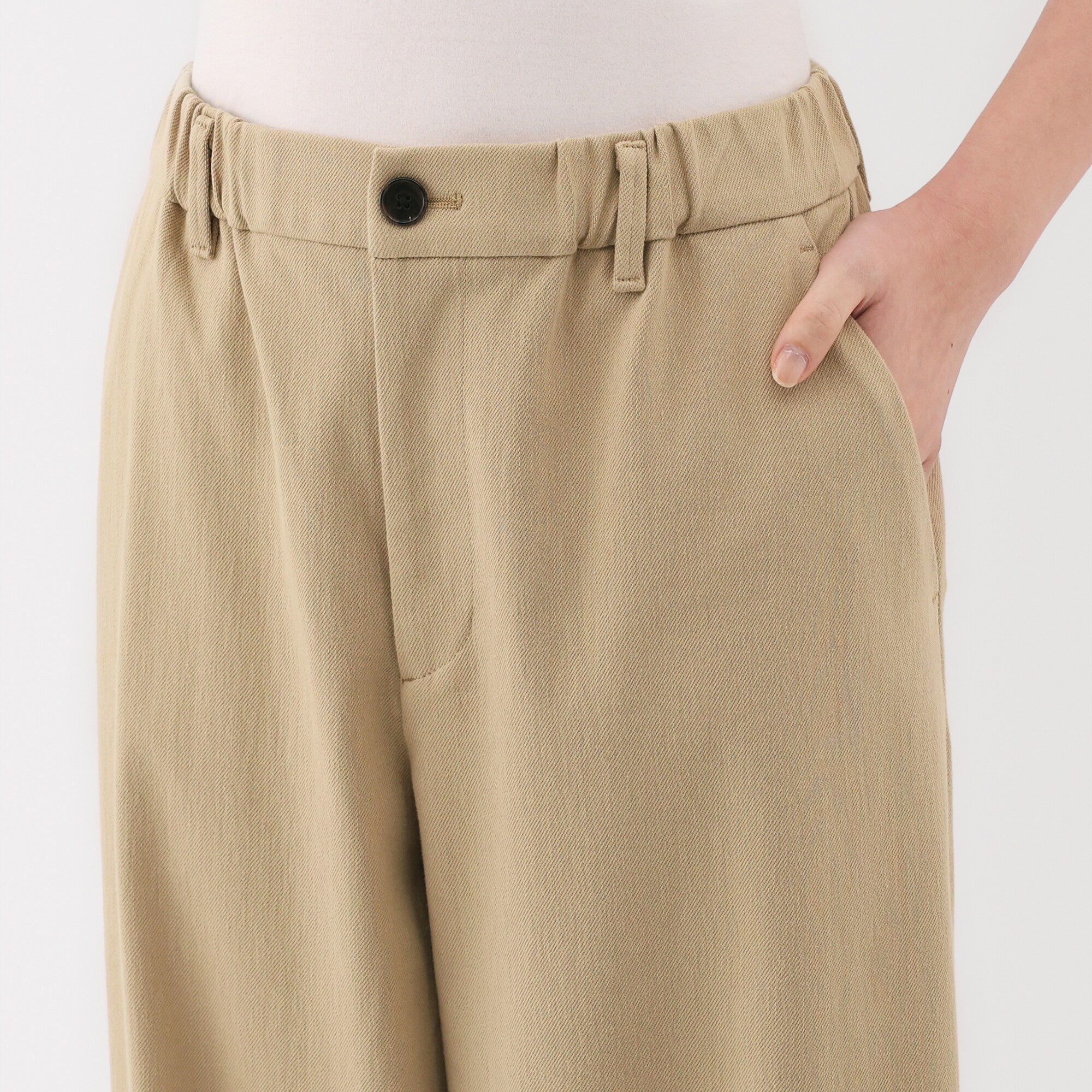 Women's Stretchy Jersey Easy Tapered Pants - Image 37