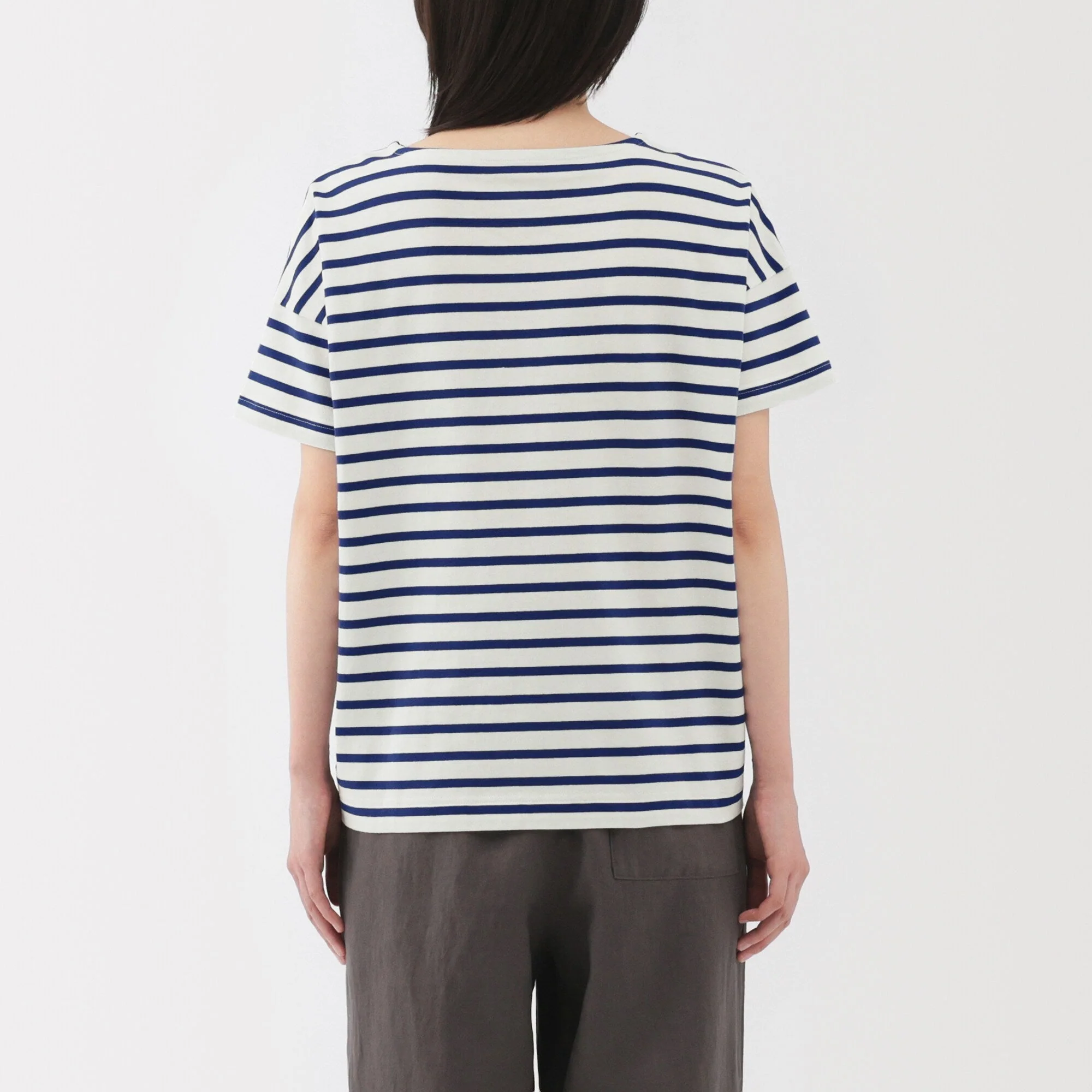 Women's Boat Neck Short Sleeve T-Shirt - Image 30