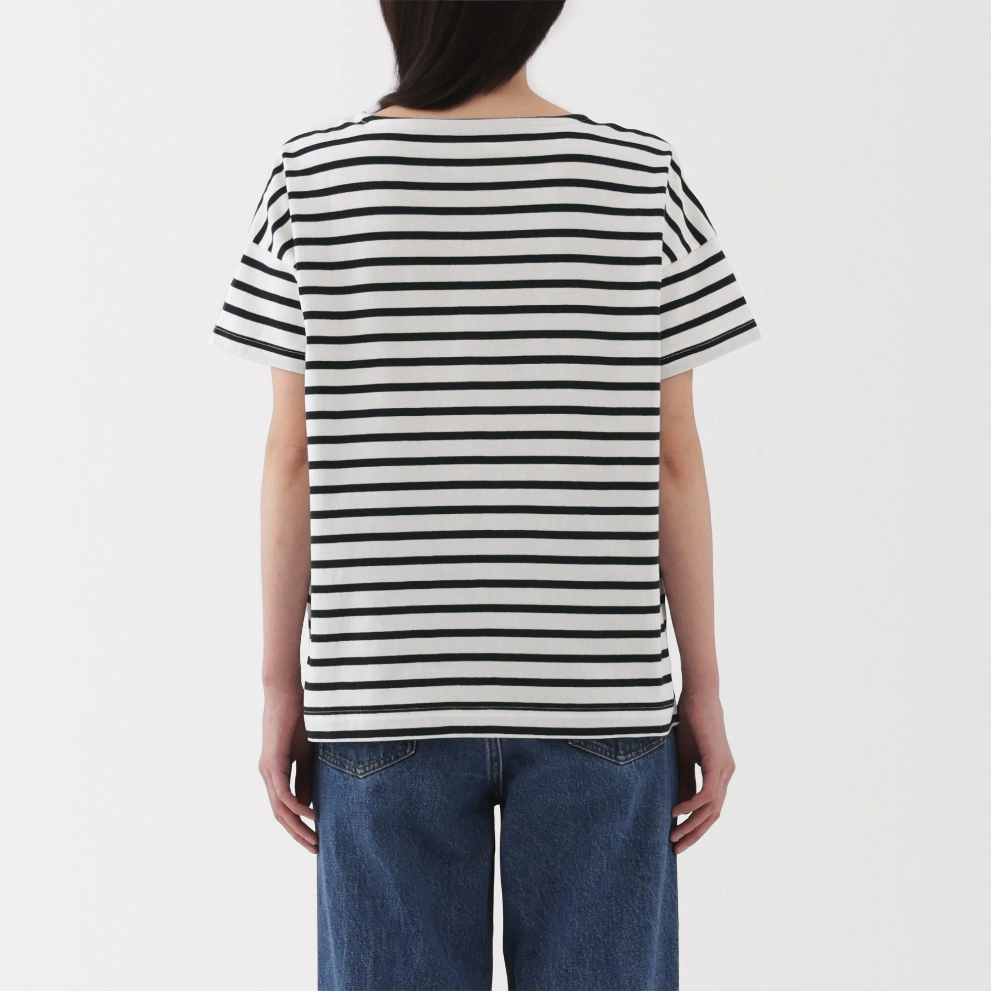 Women's Boat Neck Short Sleeve T-Shirt - Image 39