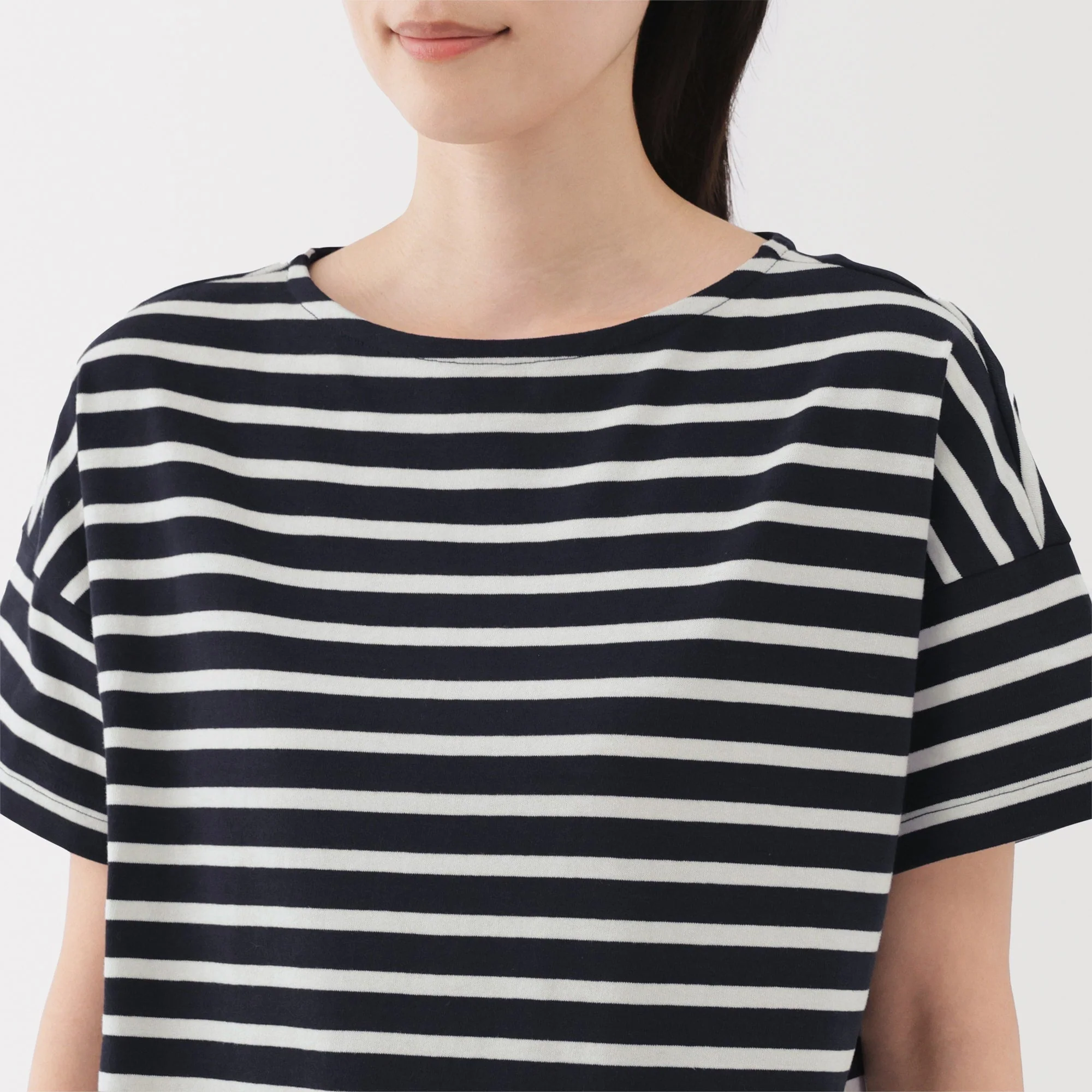 Women's Boat Neck Short Sleeve T-Shirt - Image 48