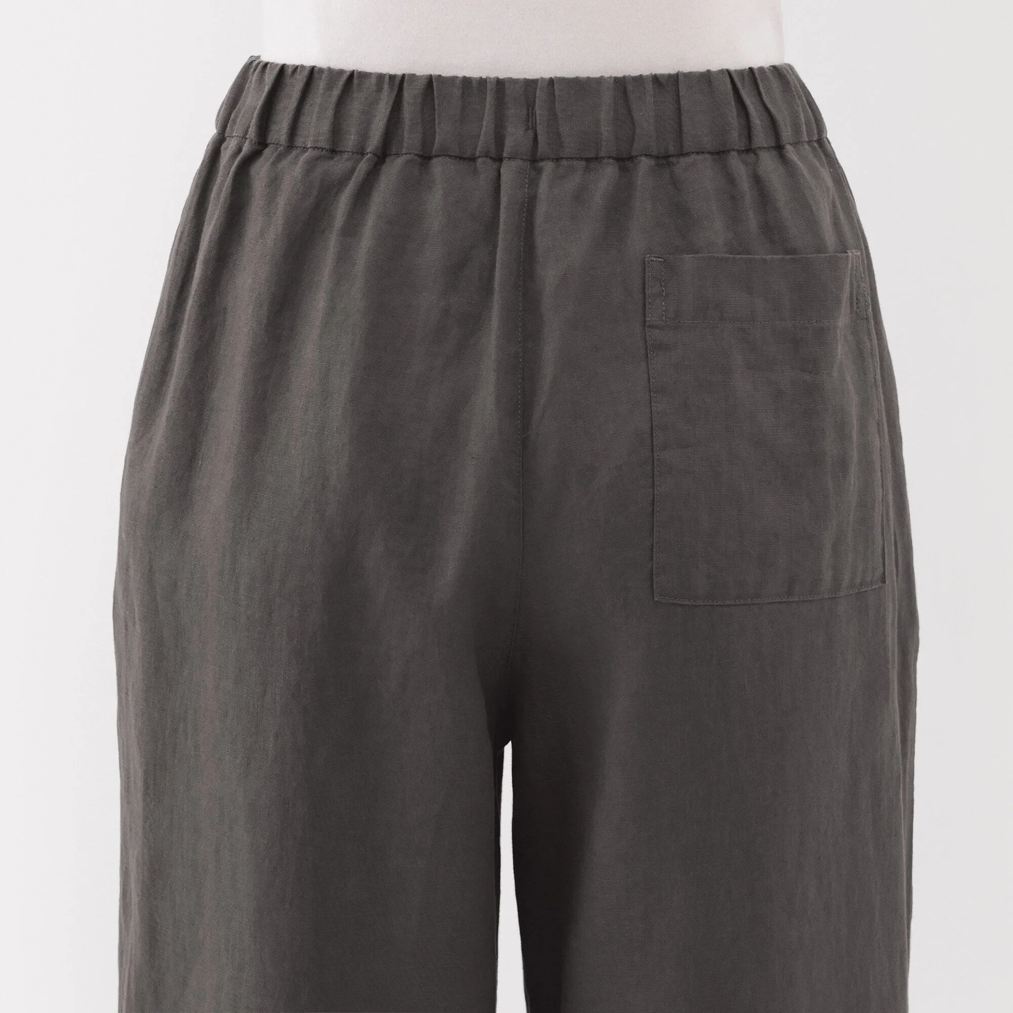 Women's Washed Linen Easy Wide Pants - Image 35