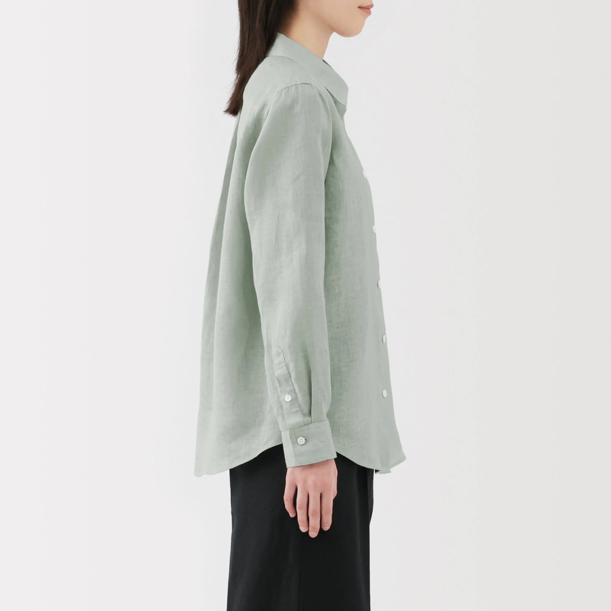 Women's Washed Linen Shirt - Image 22