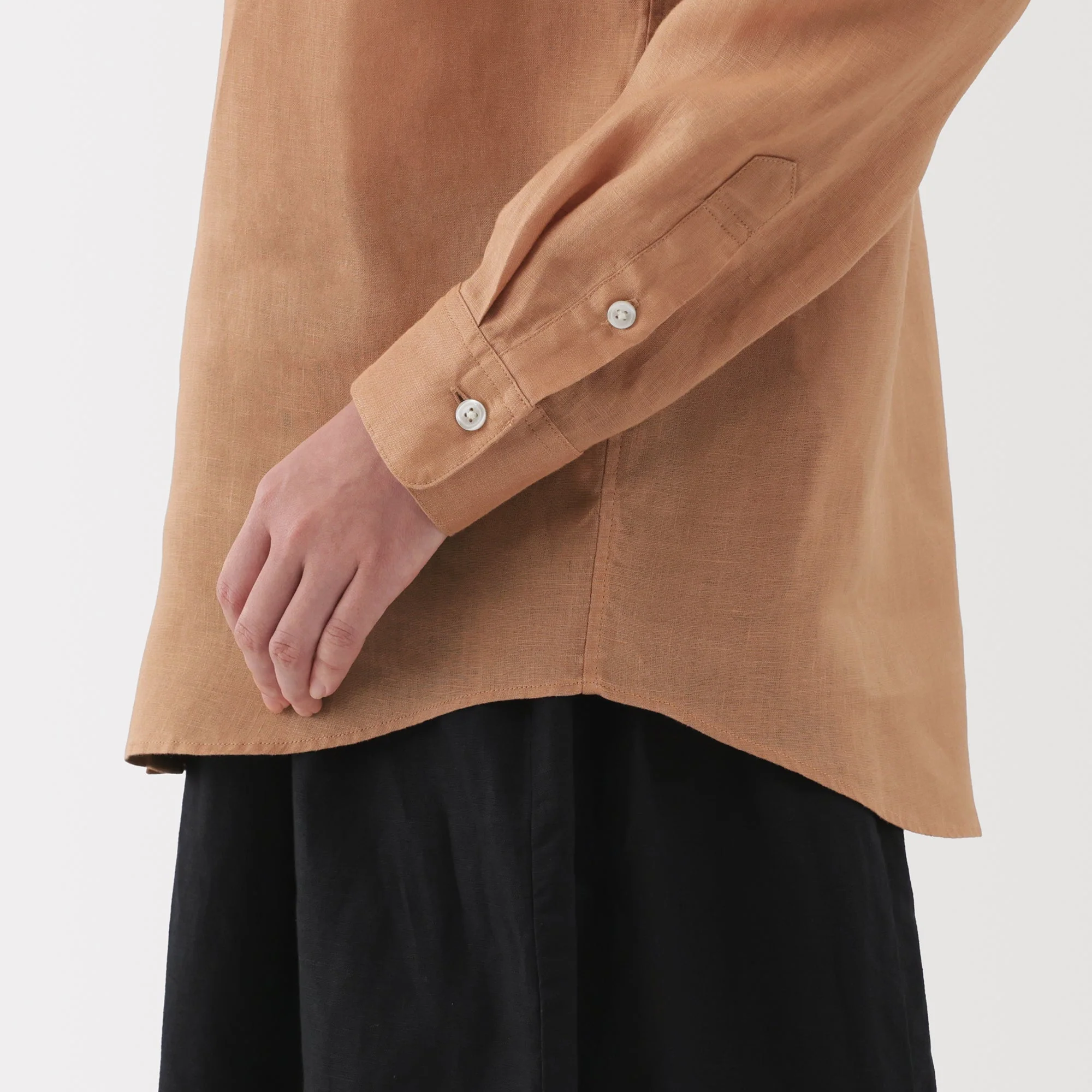 Women's Washed Linen Shirt - Image 34