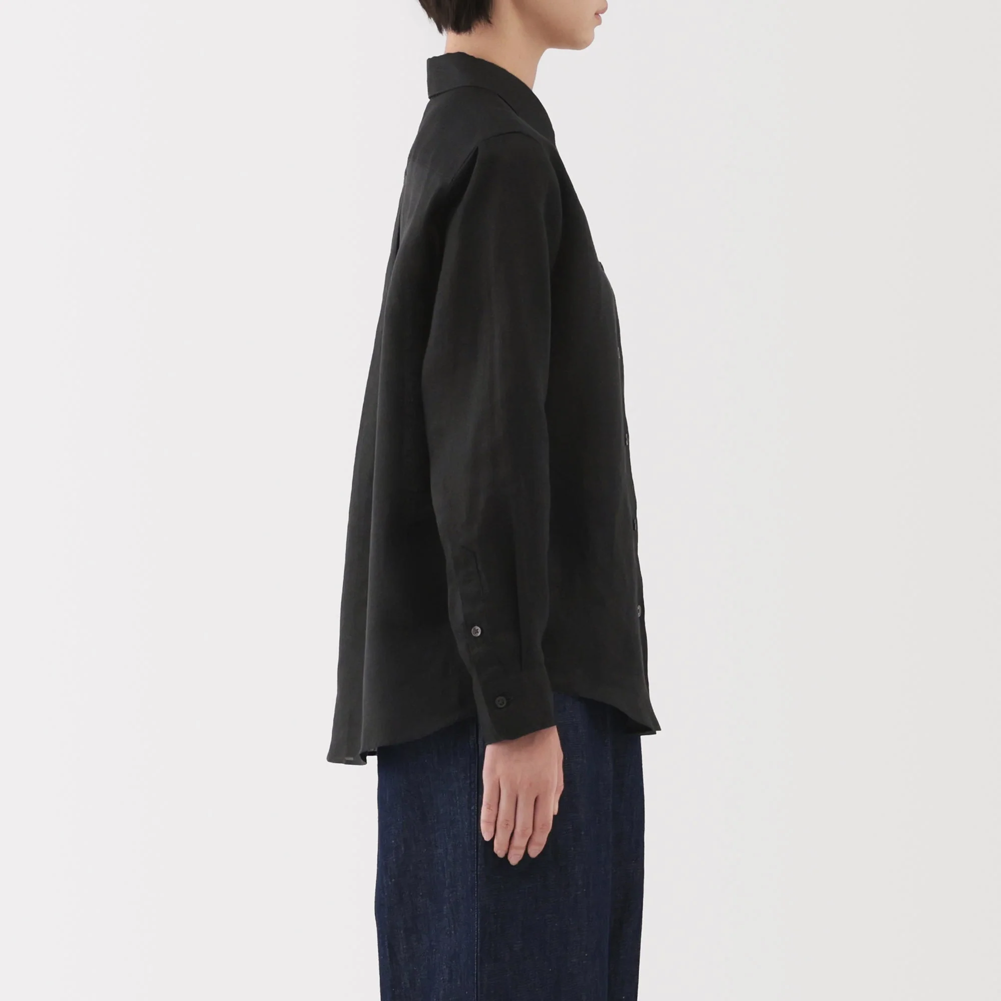 Women's Washed Linen Shirt - Image 40
