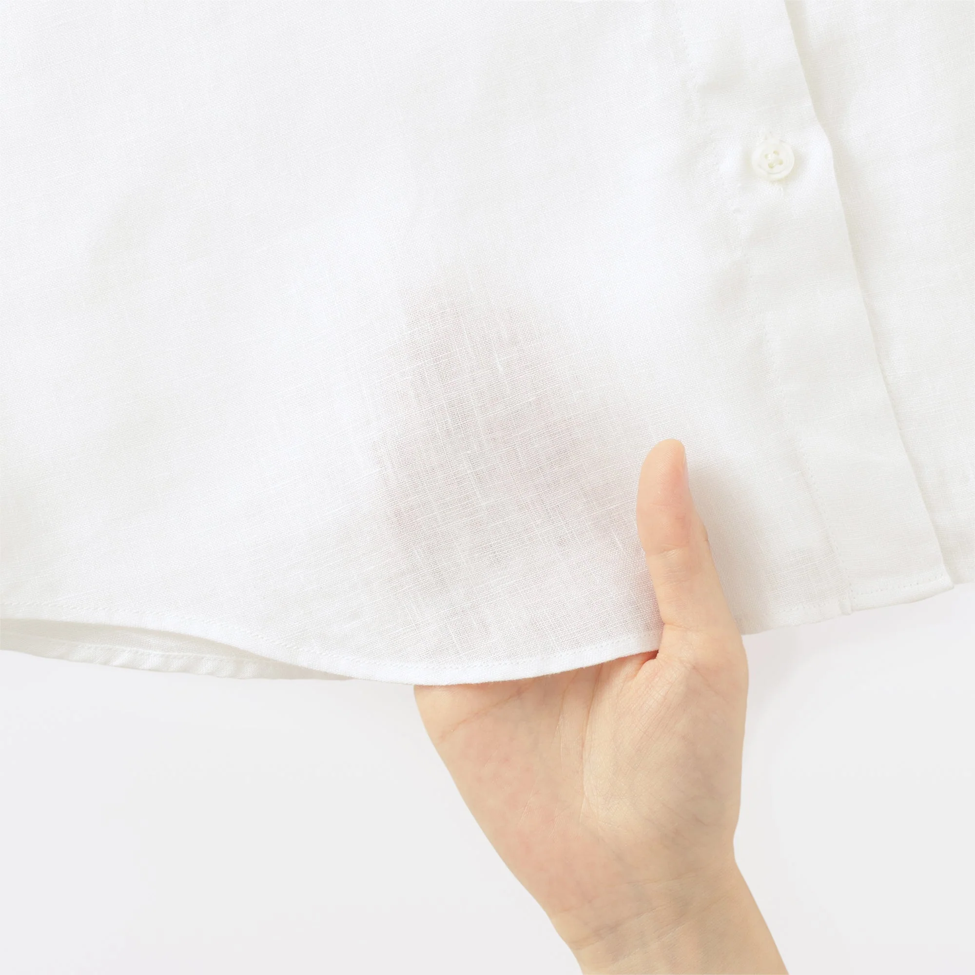 Women's Washed Linen Shirt - Image 45