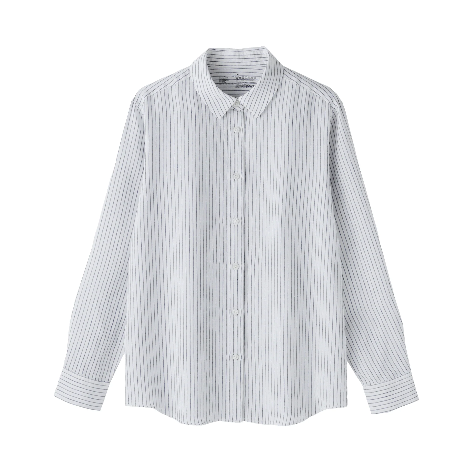 Women's Washed Linen Shirt - Image 47
