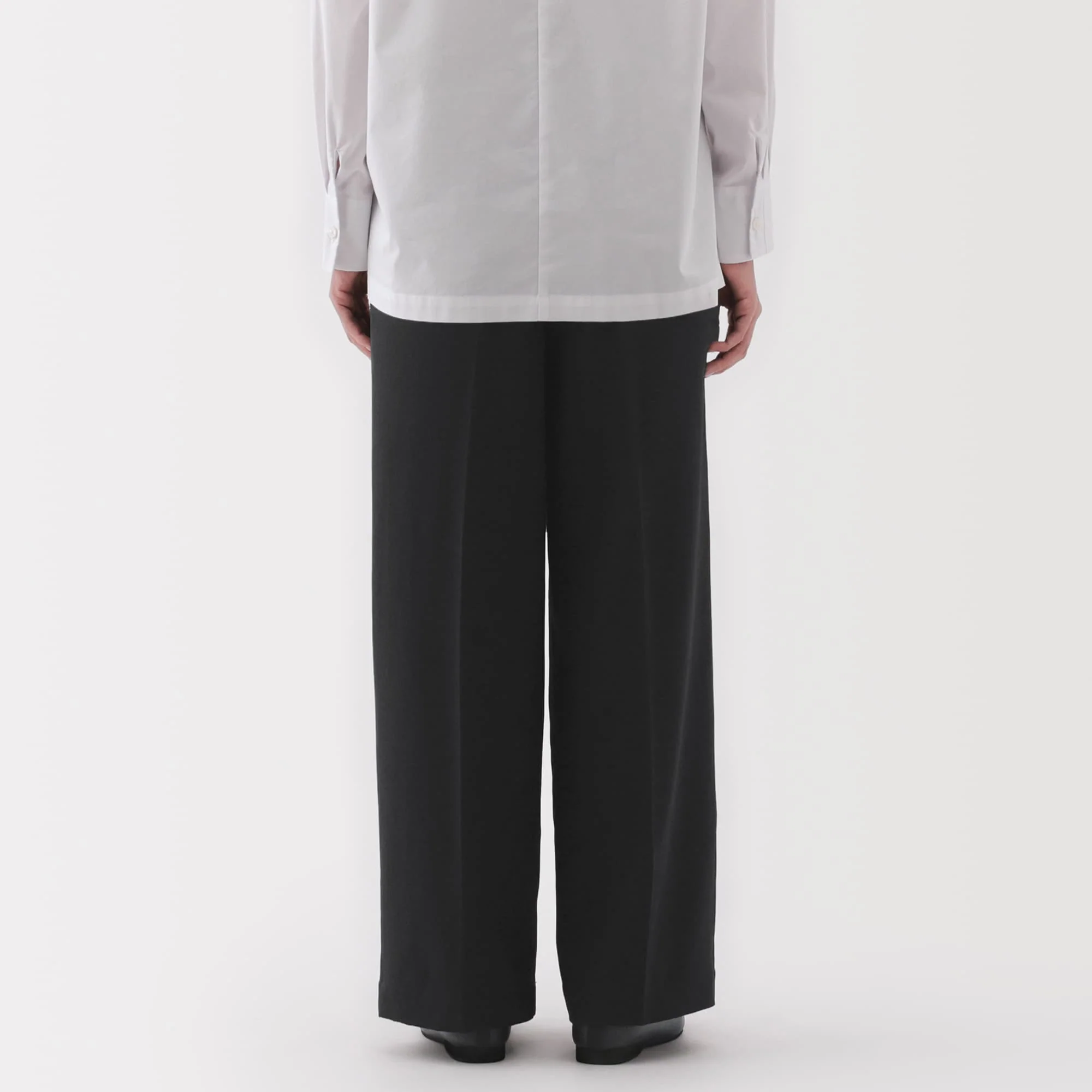Women's Water Repellent Pleated Straight Pants - Image 26
