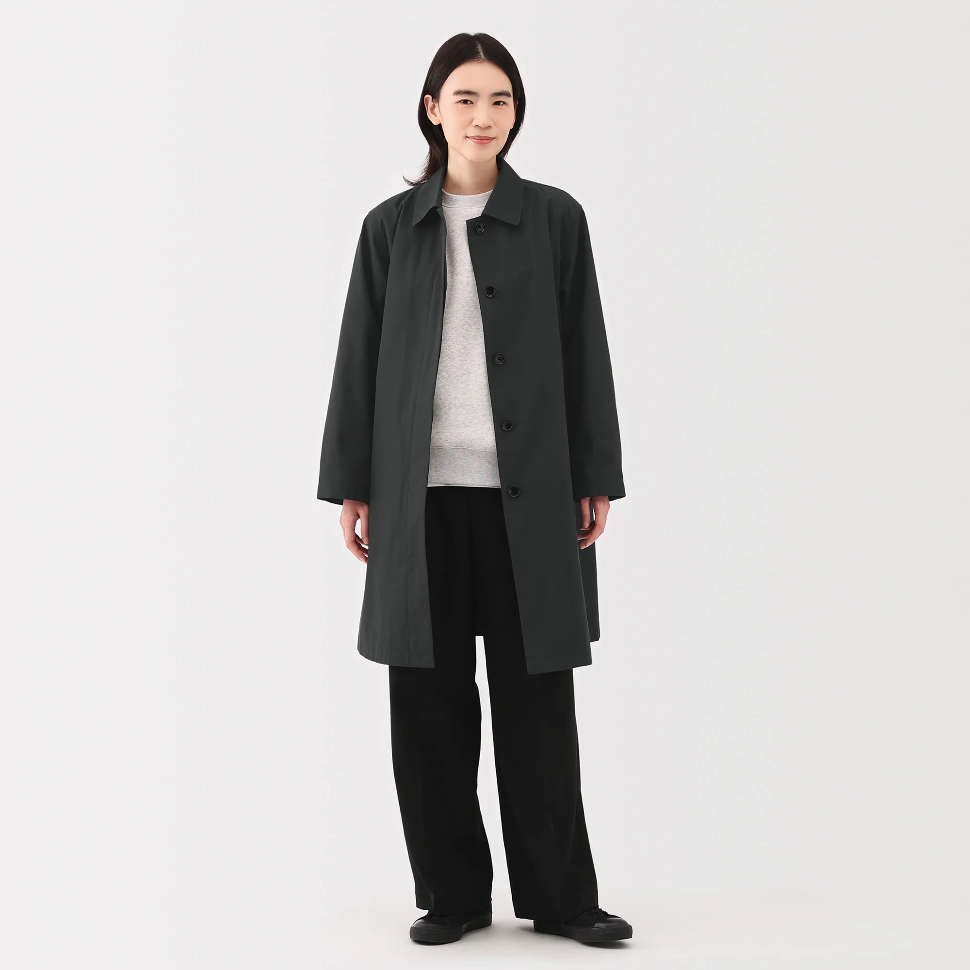 Women's Water Repellent Stand Fall Collar Coat