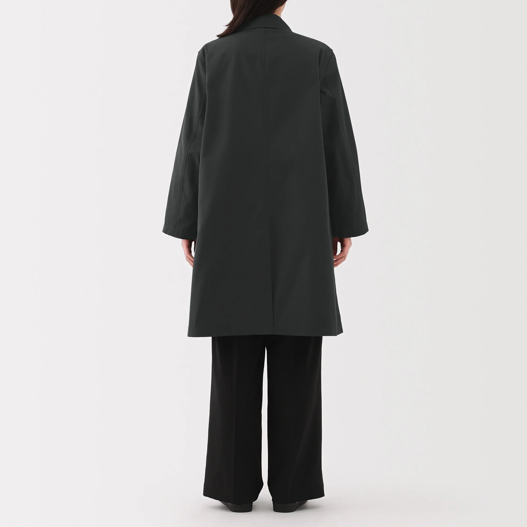 Women's Water Repellent Stand Fall Collar Coat - Image 6