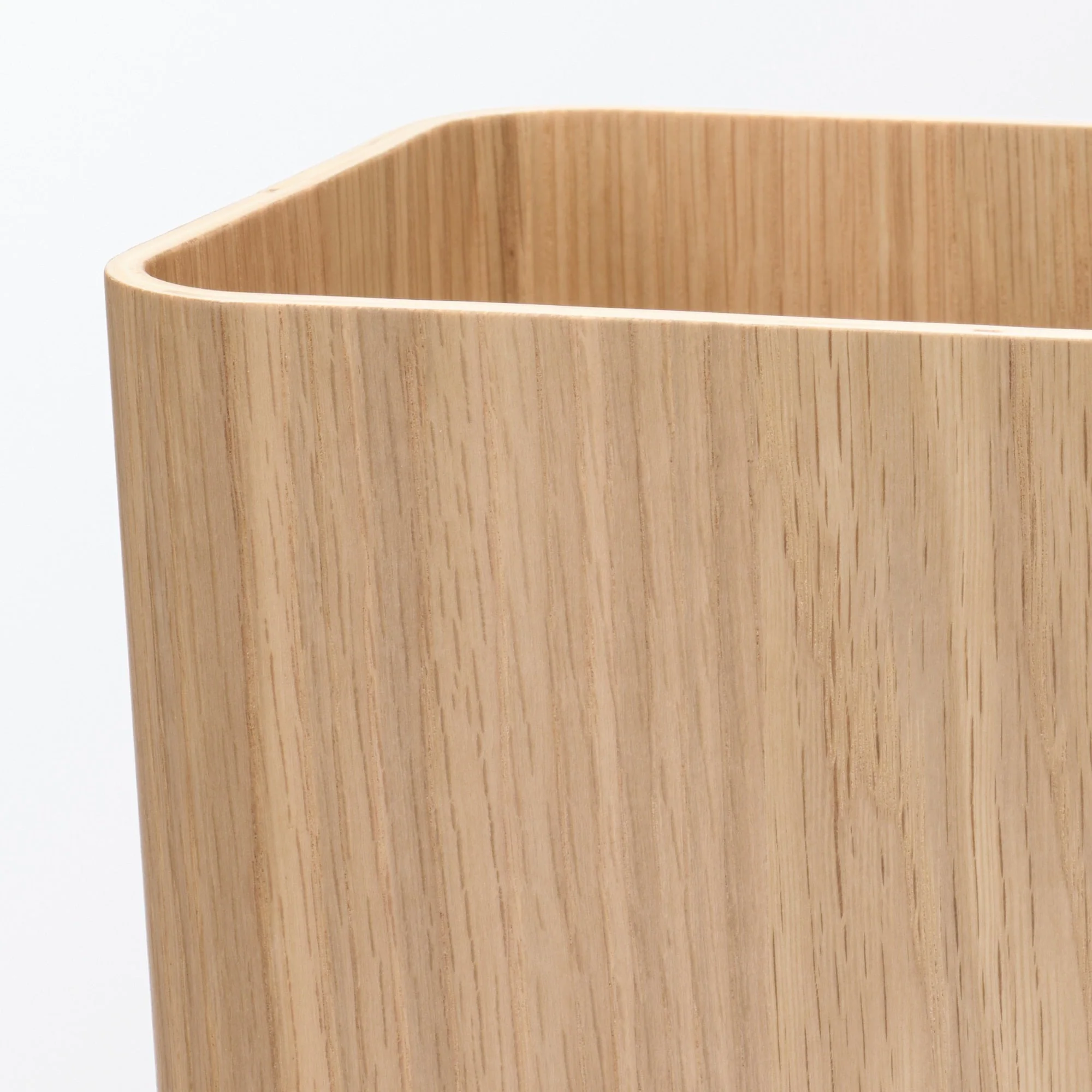 Wooden Dust Bin with Wire Frame (Square) - Image 3