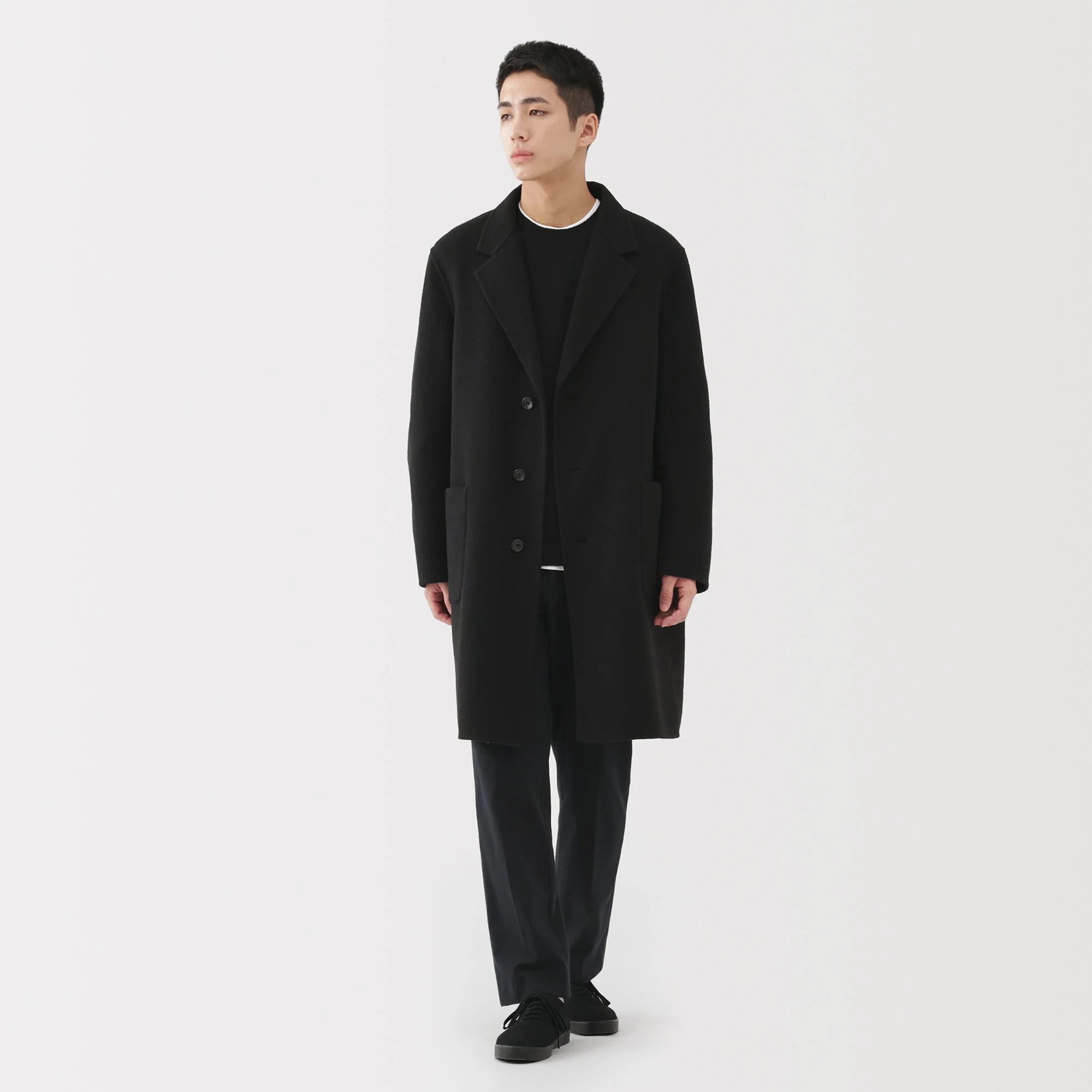 Wool Blend Chester Coat - Image 12