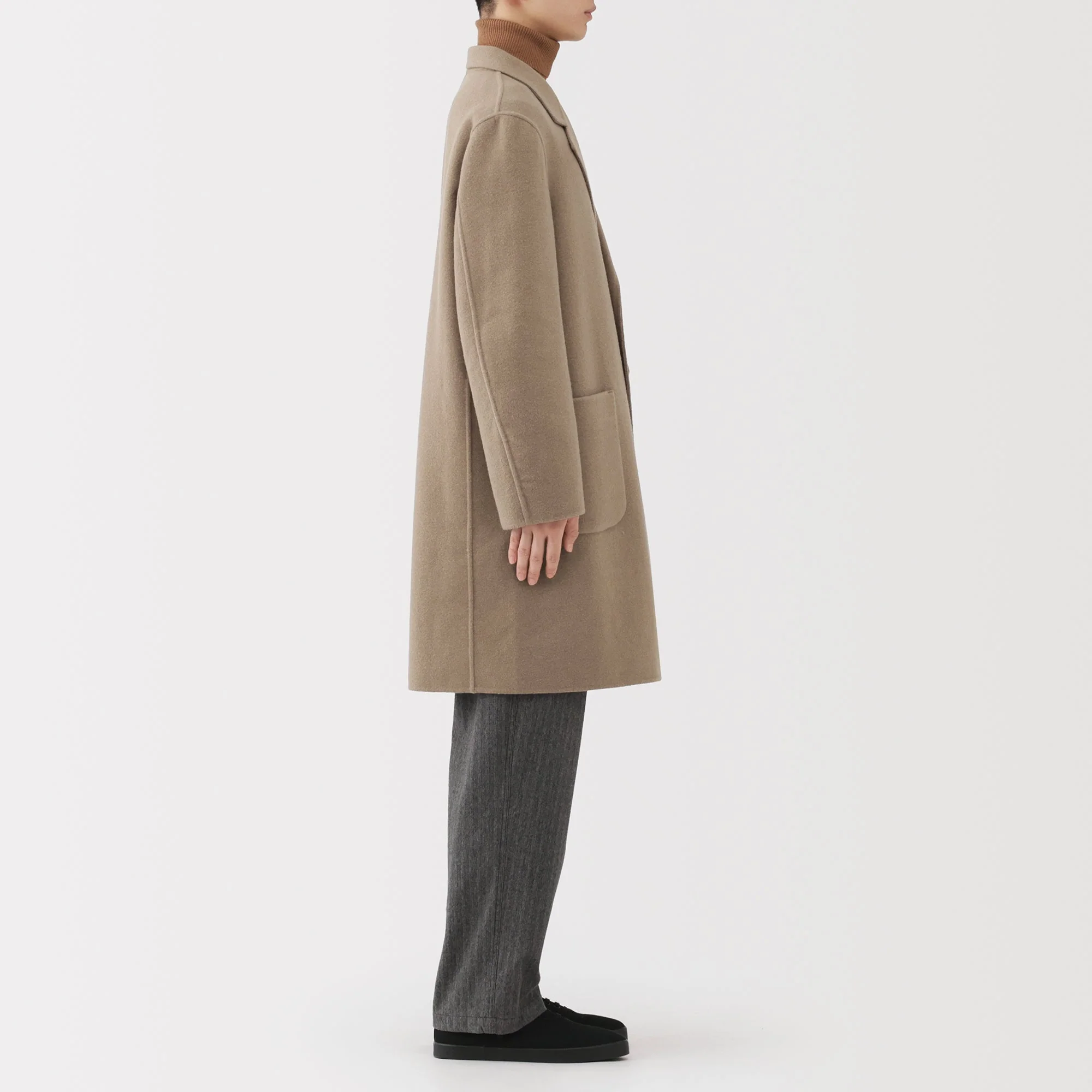 Wool Blend Chester Coat - Image 5