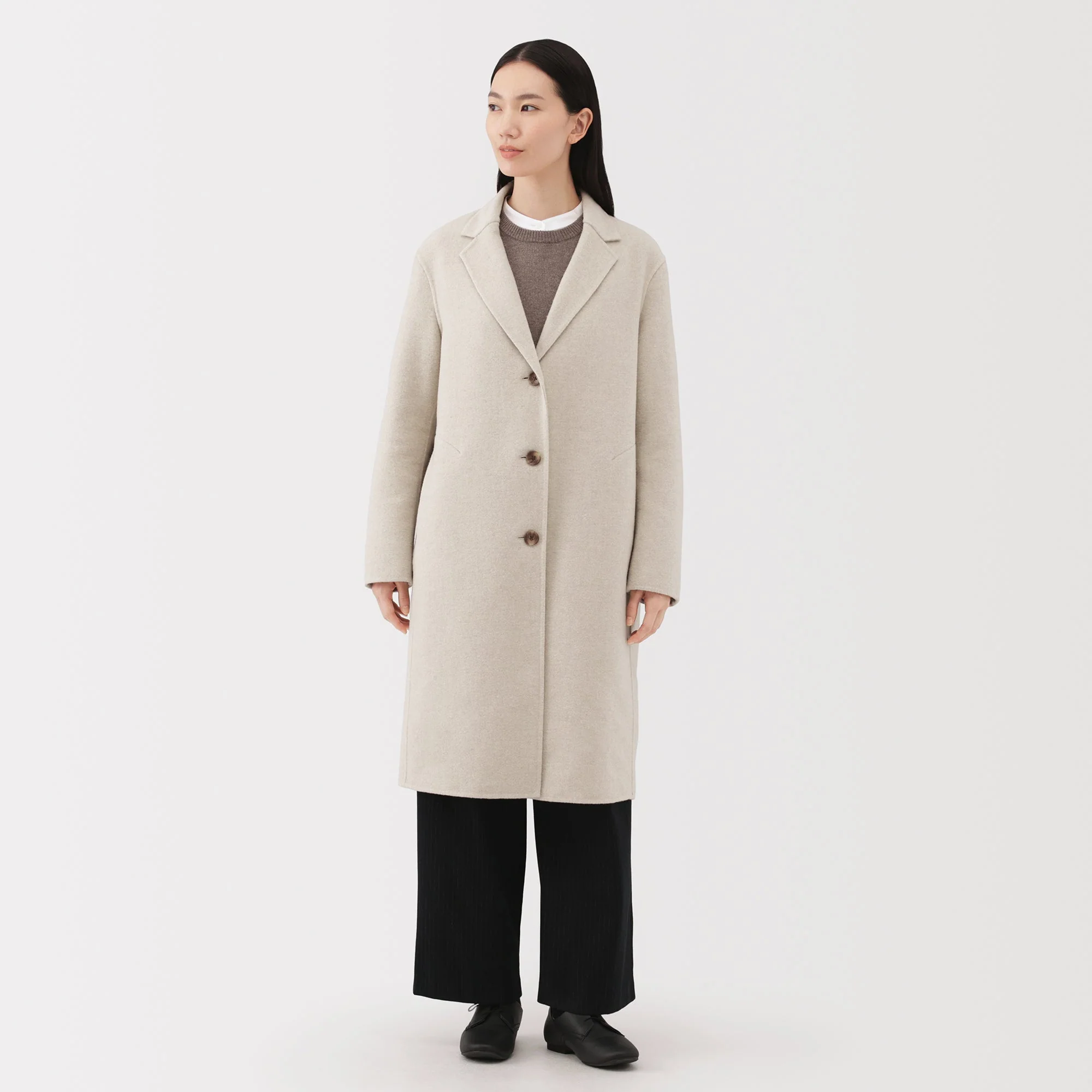 Wool Blend Chester Coat - Image 22