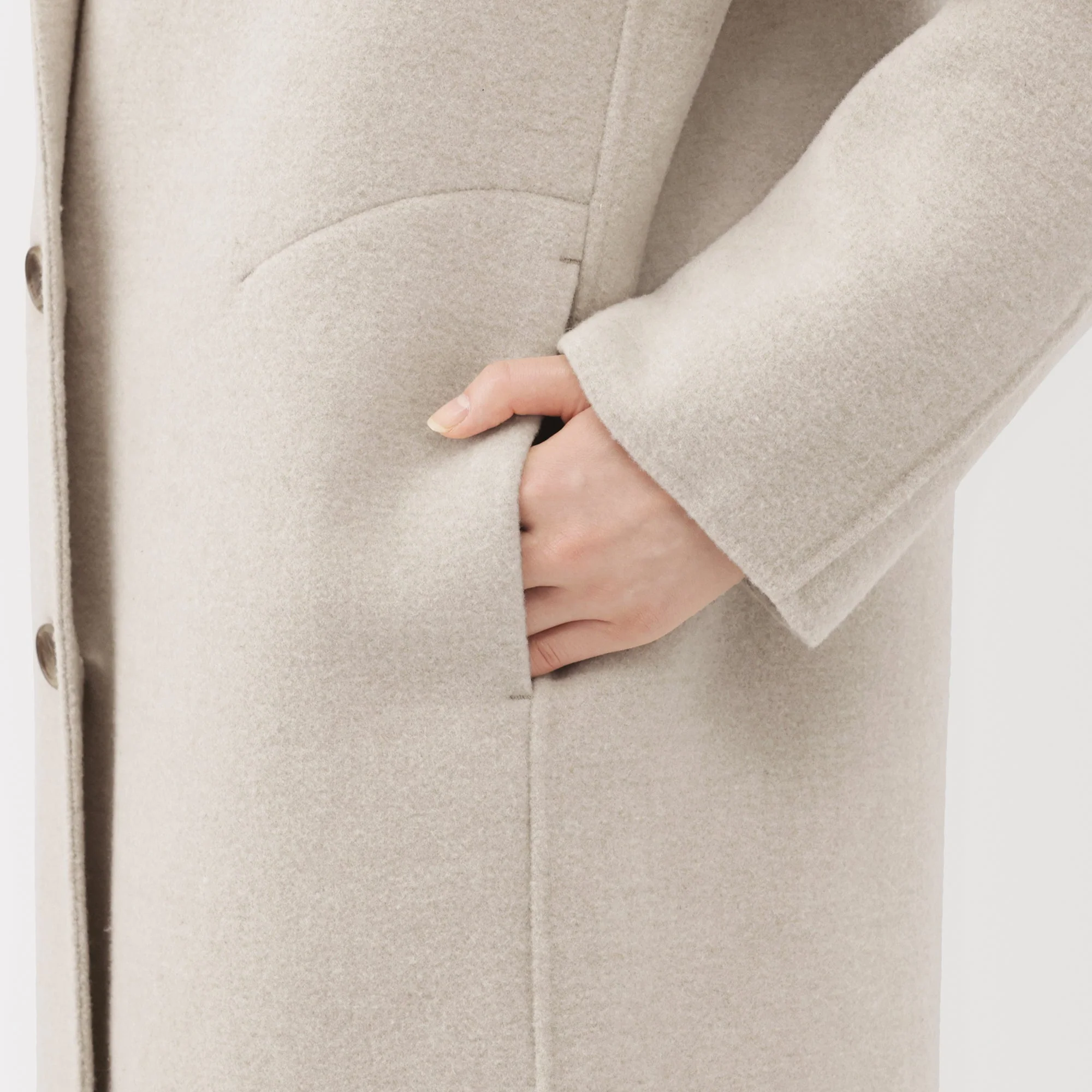 Wool Blend Chester Coat - Image 26