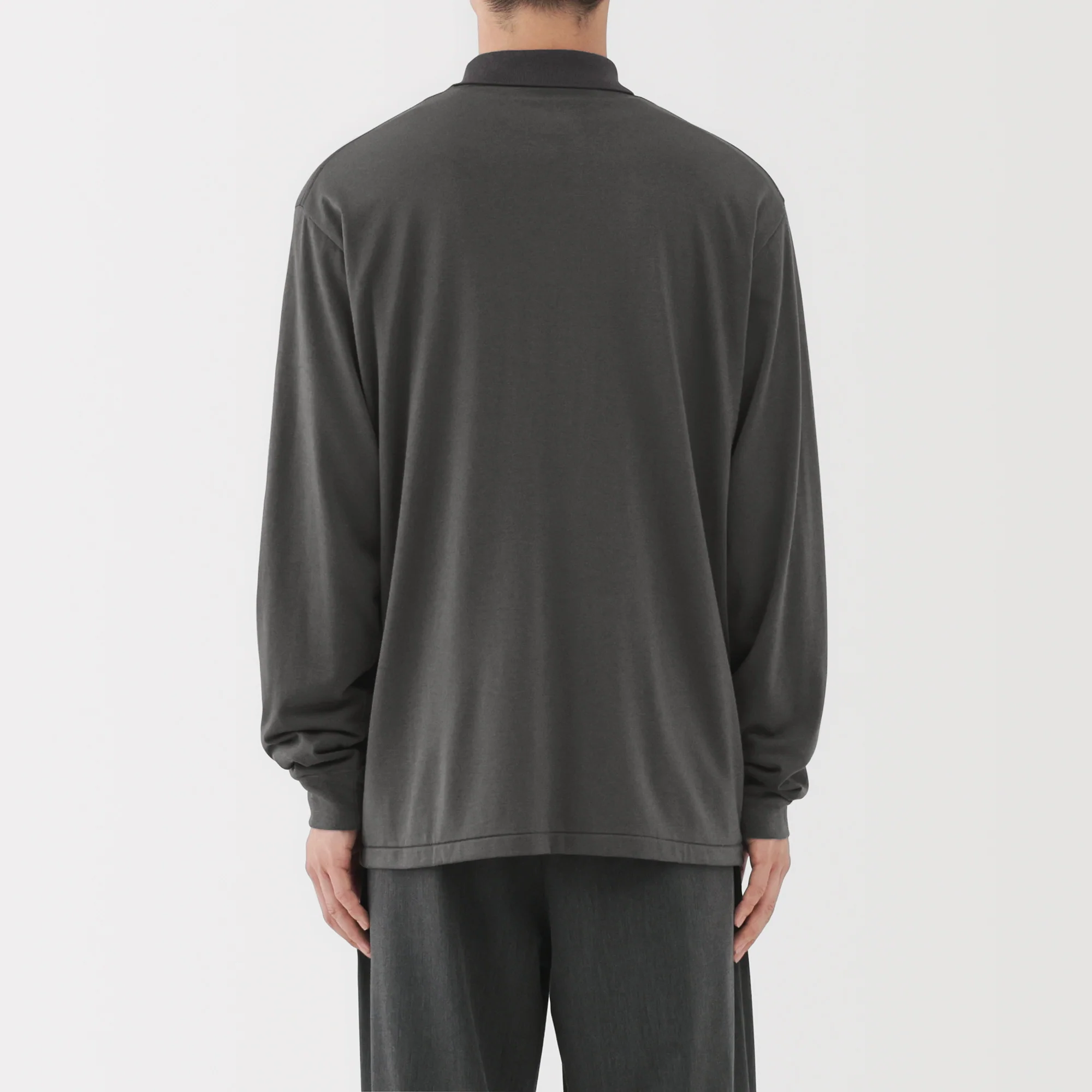 Wool Blend Shirt Cardigan - Image 13
