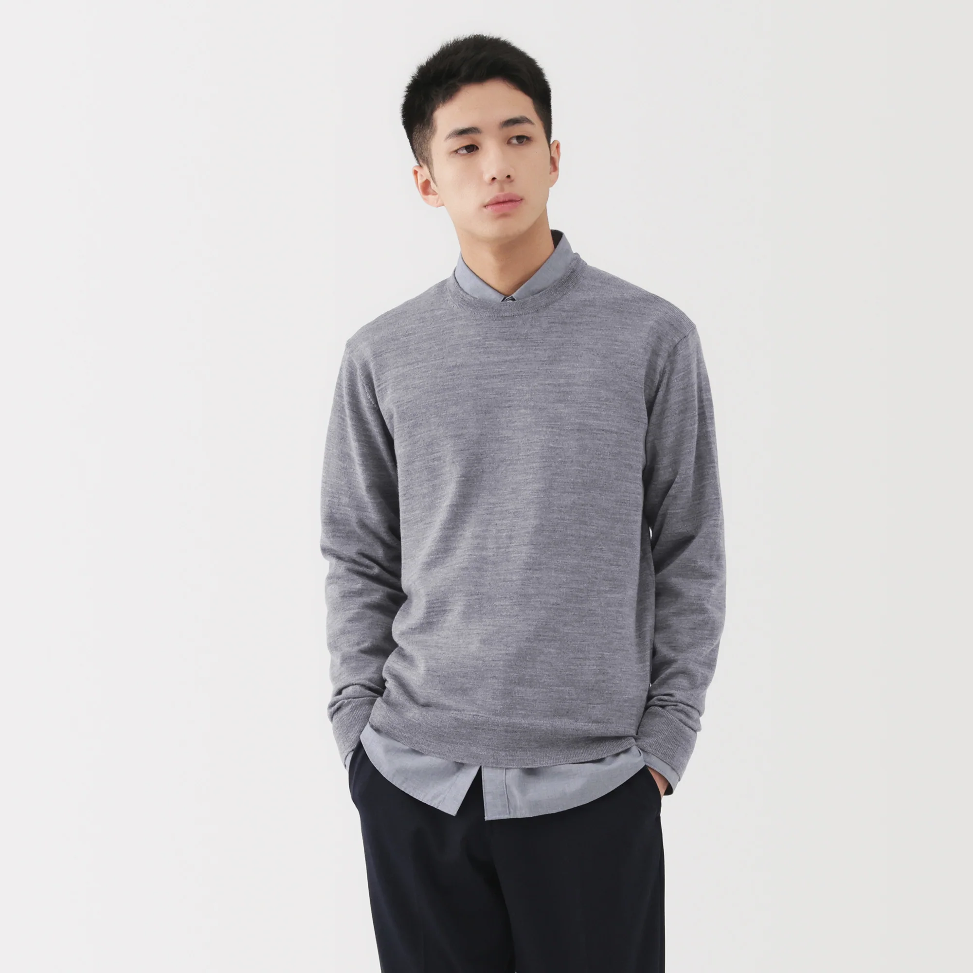 Wool Crewneck Sweater
