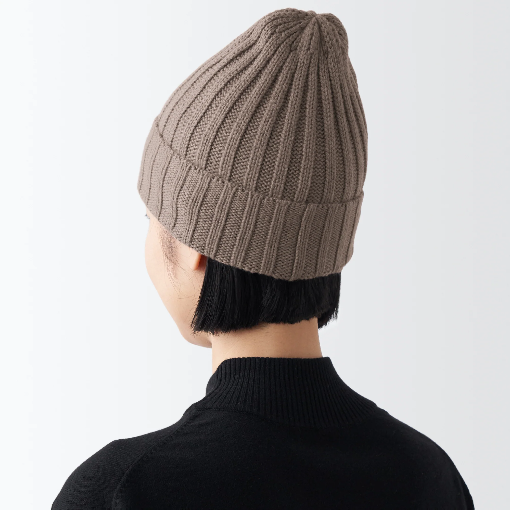 Wool Ribbed Beanie - Image 41