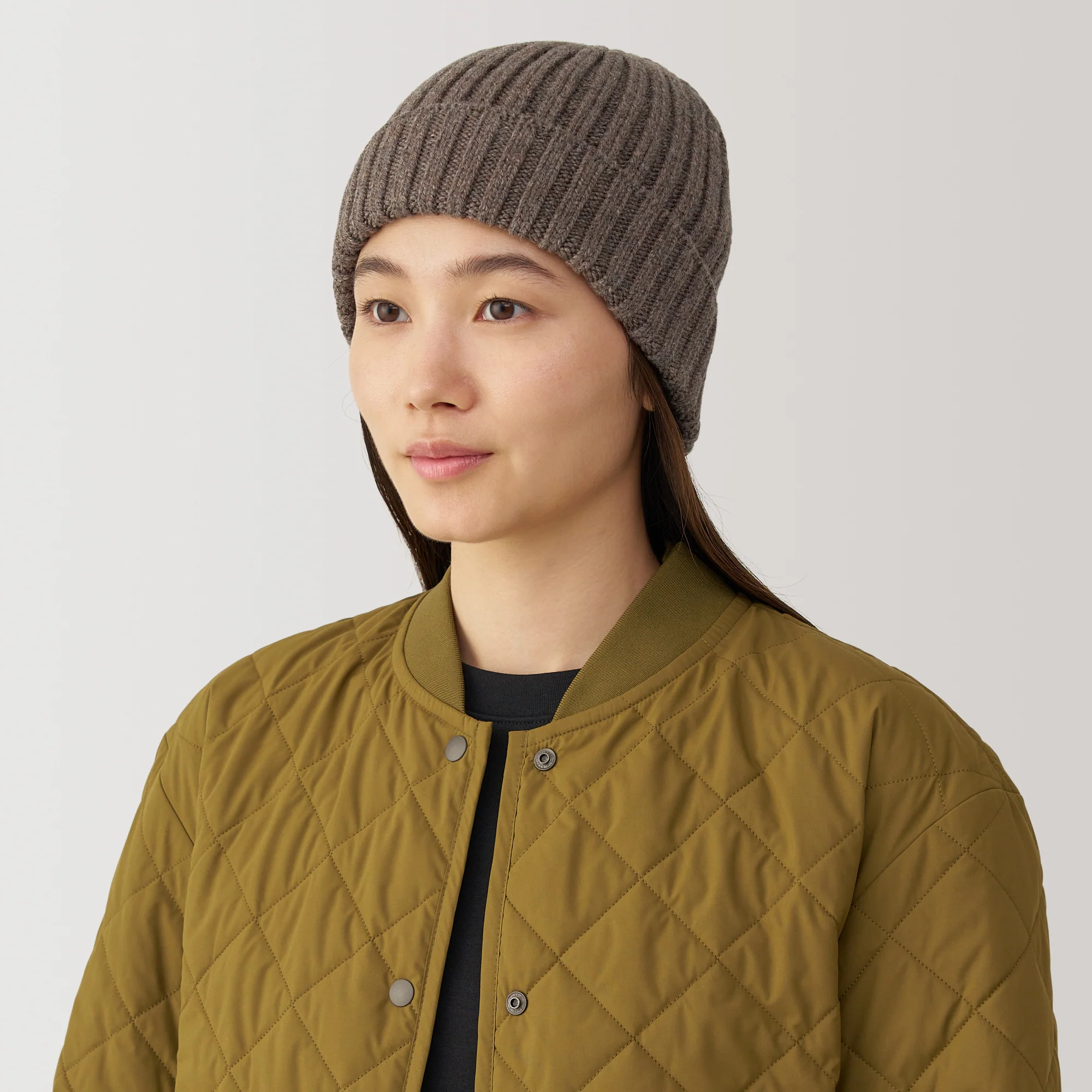 Wool Ribbed Beanie - Image 27