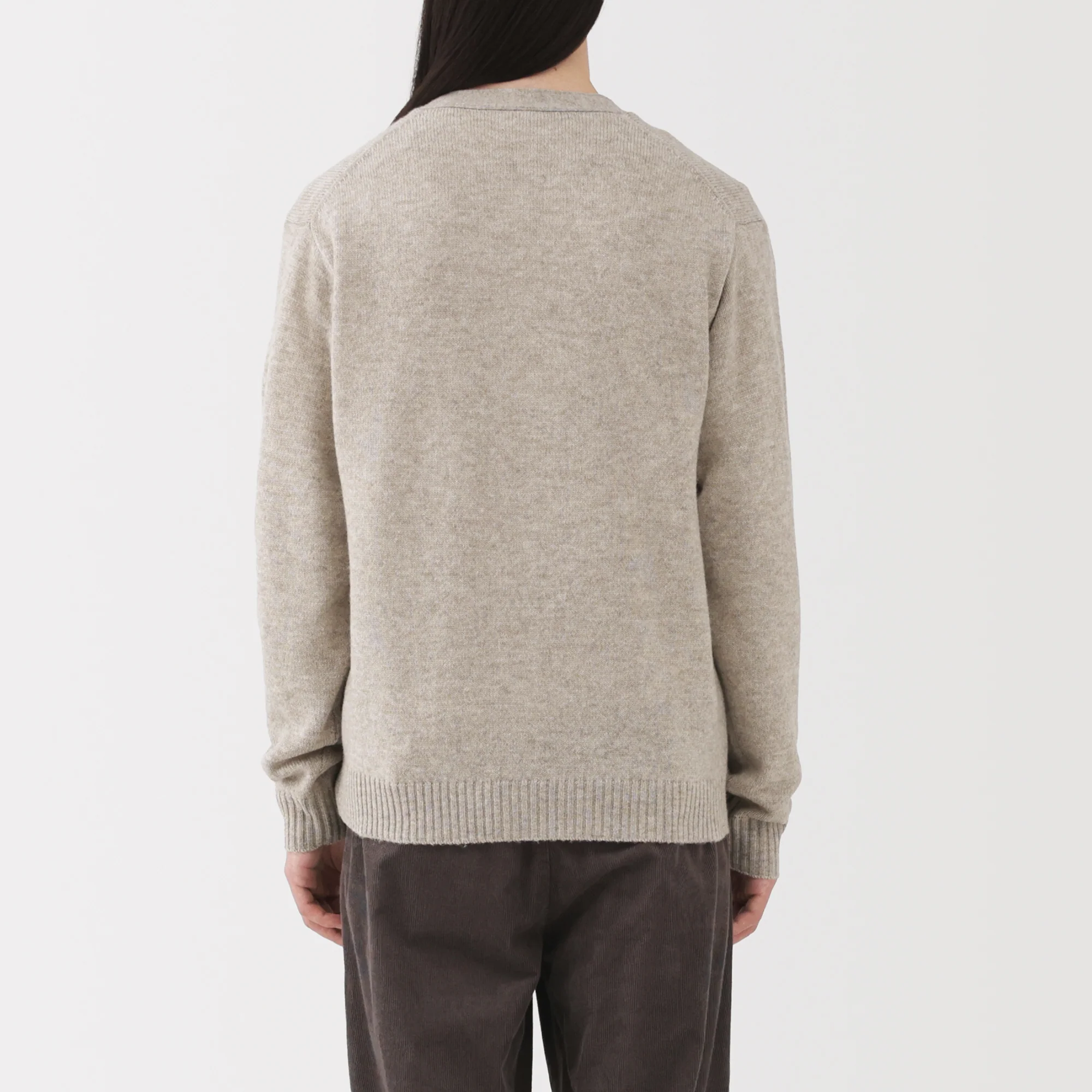 Wool V-Neck Cardigan - Image 30