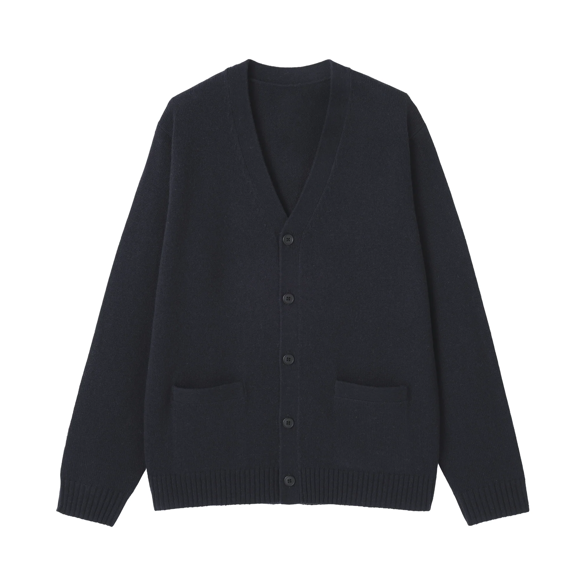 Wool V-Neck Cardigan - Image 42