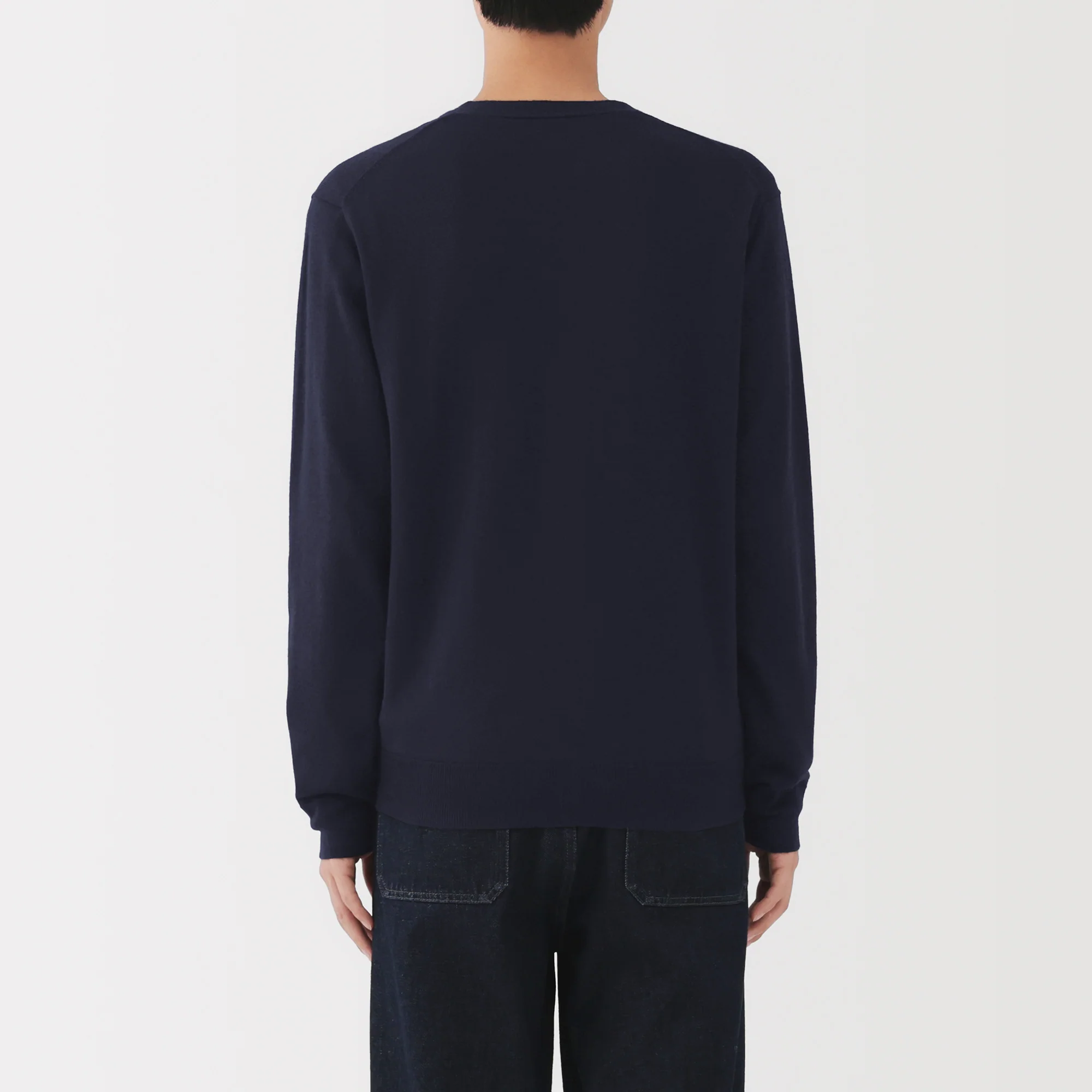 Wool V-Neck Cardigan - Image 20
