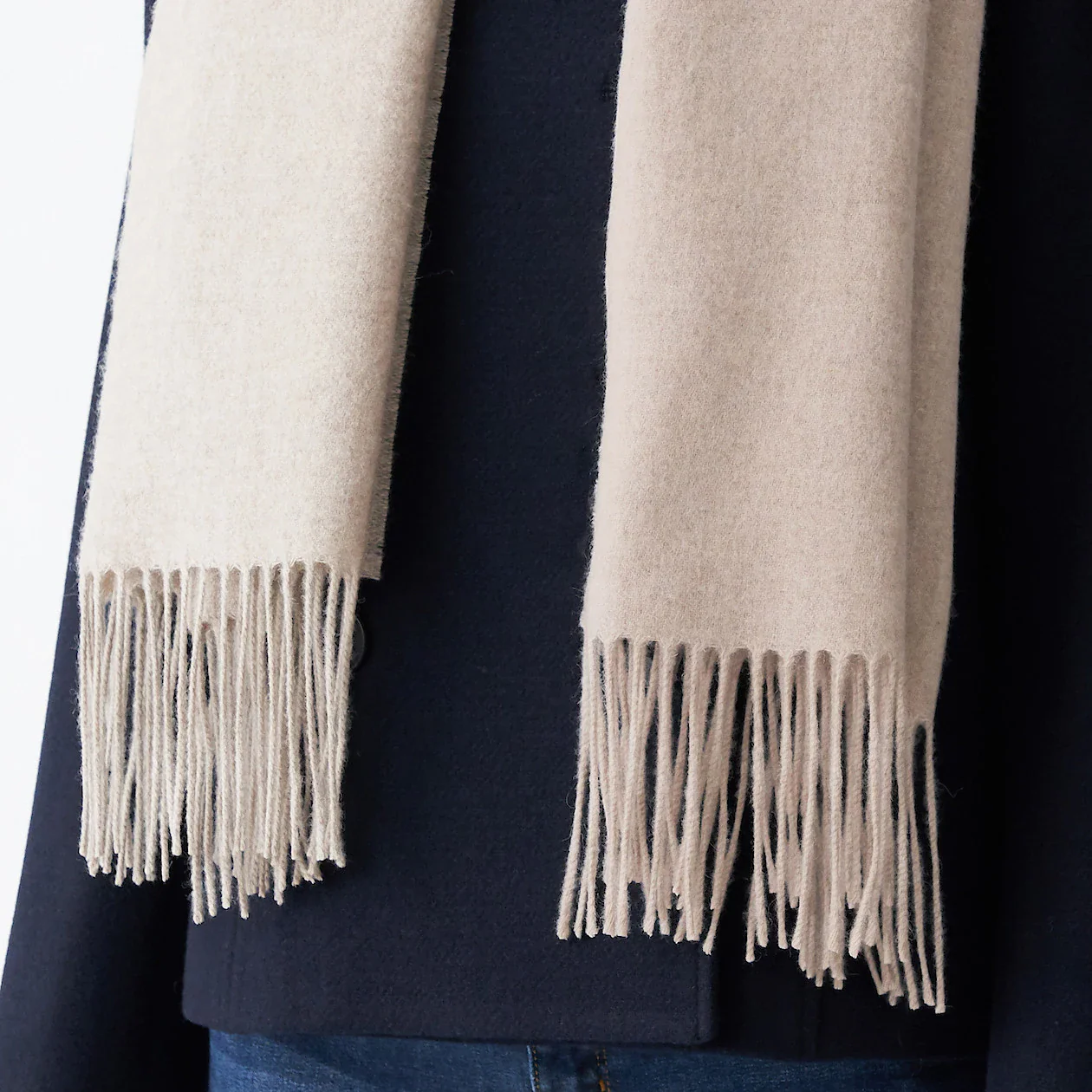 Wool Woven Large Stole 60x200cm - Image 9